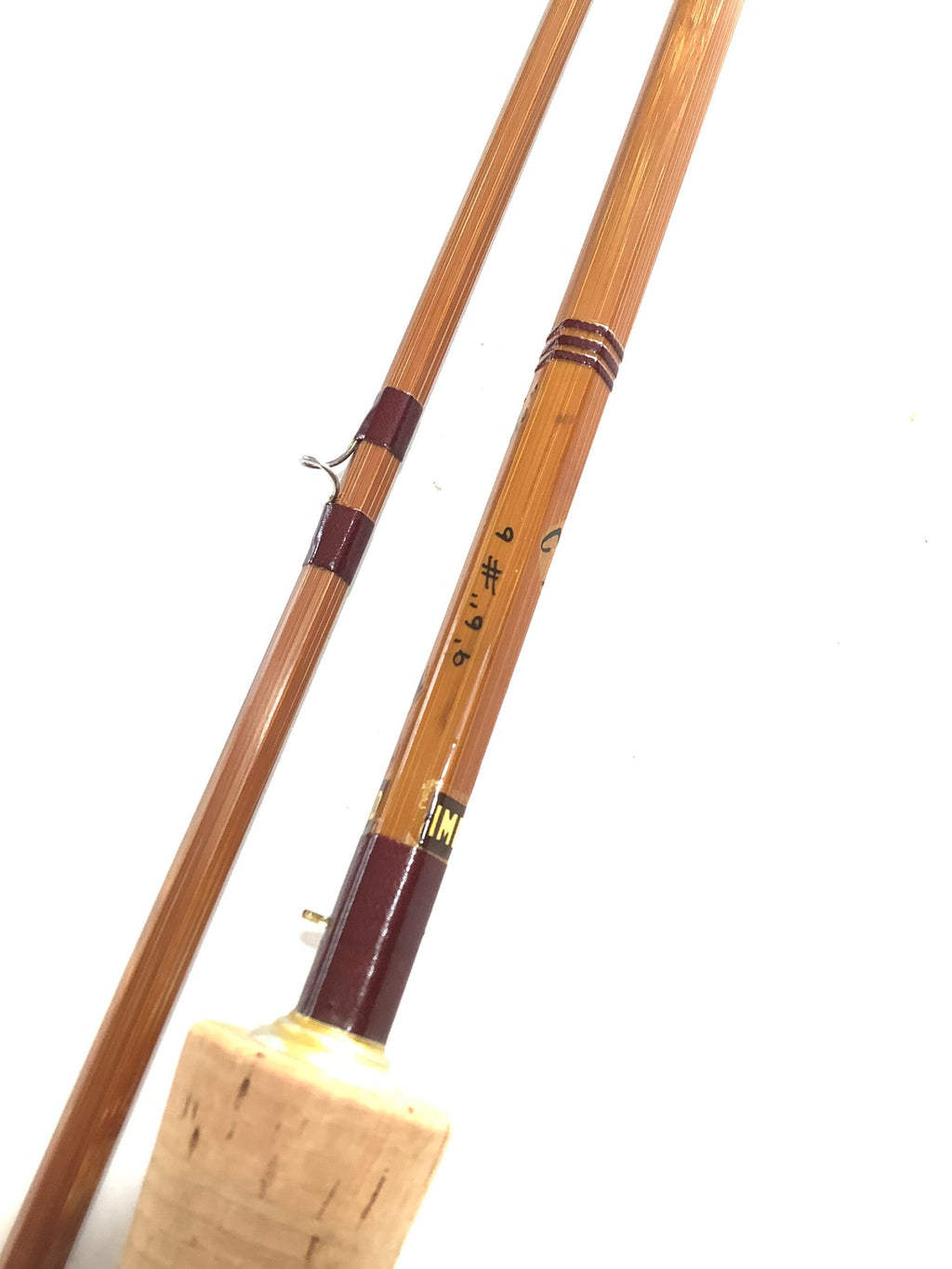 Fine condition SHARPES OF ABERDEEN Built Cane 9ft 6” Fly Rod