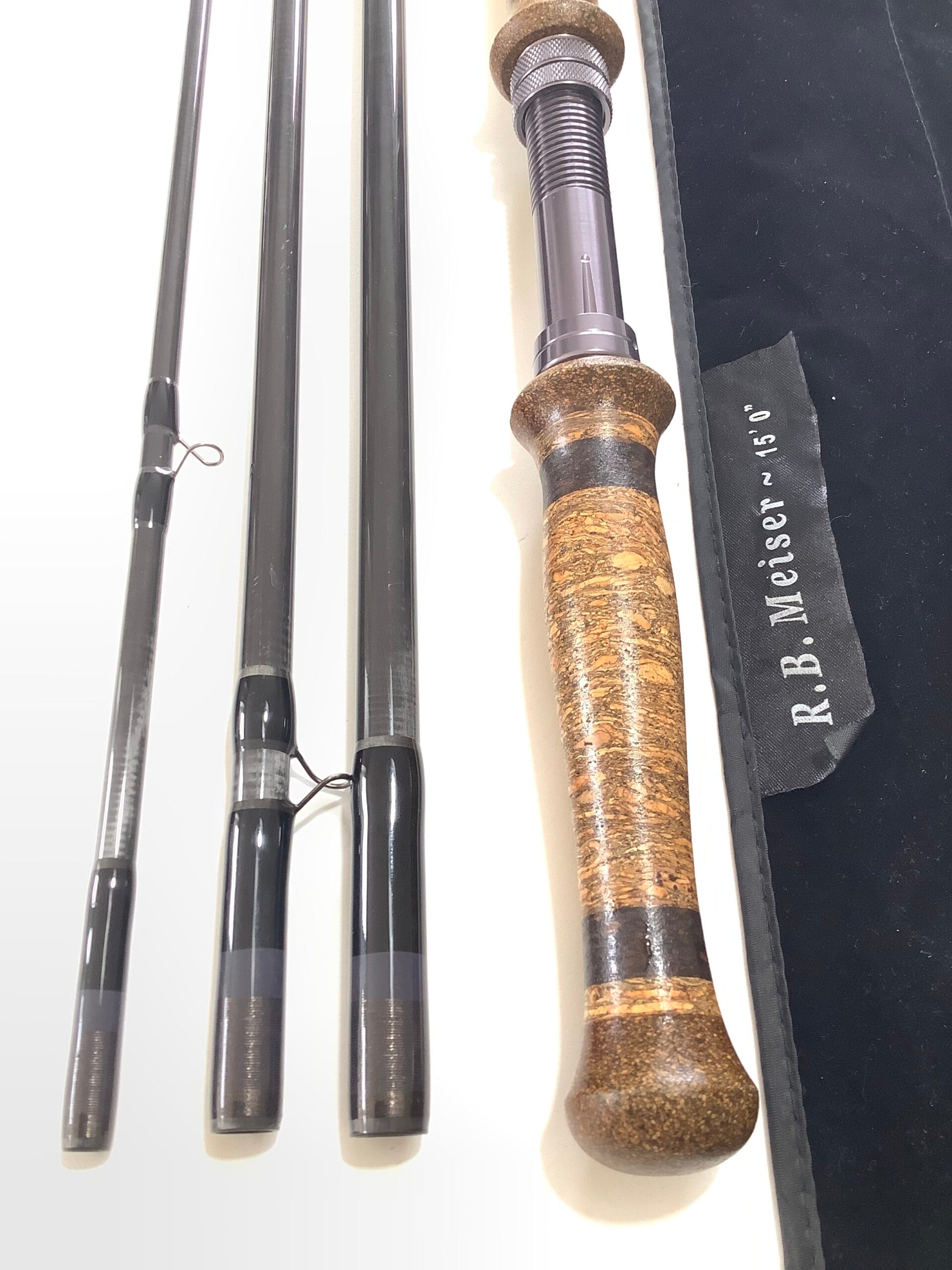 R.B MEISER 15ft 4pc MKS Spey Salmon Fly Rod
