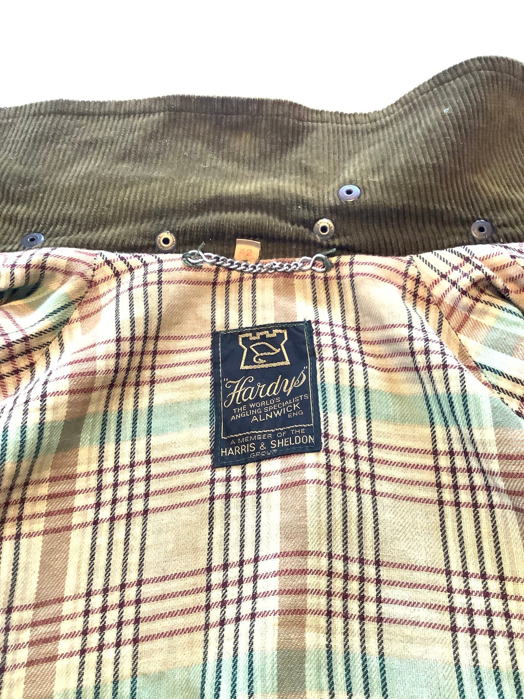 Vintage Hardy Bros 3/4 Length Wax Jacket