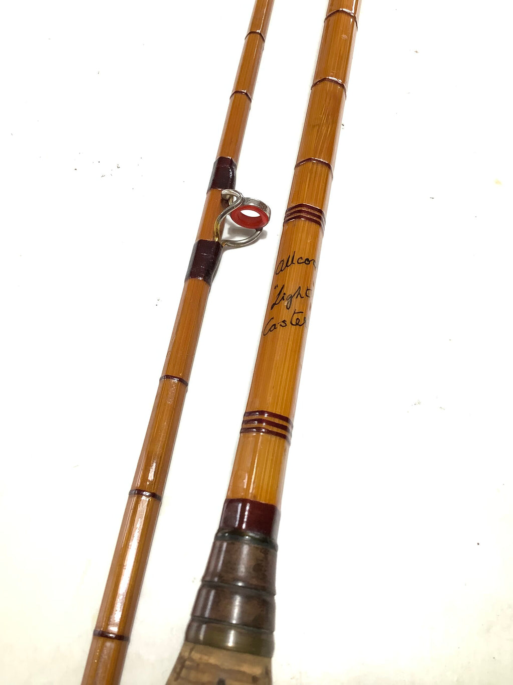 Built Cane 7ft Light Caster Rod by Allcocks deluxe model