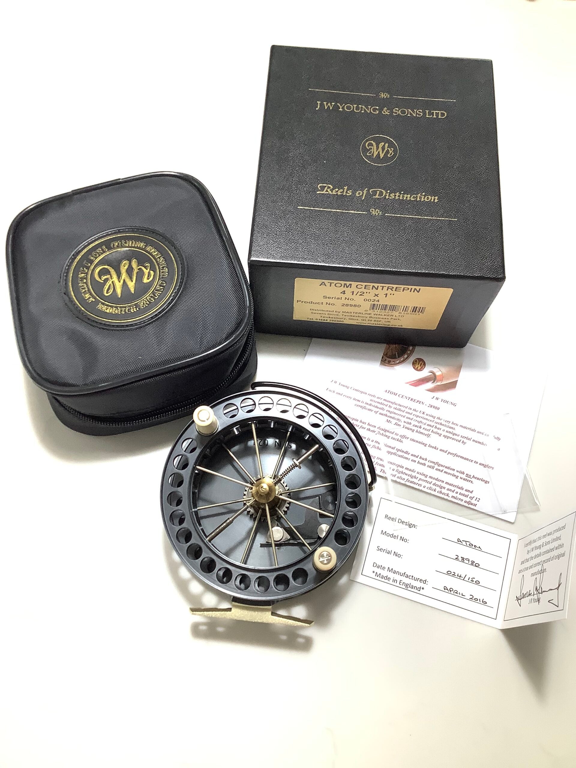 J W Youngs ATOM Centrepin Limited Edition