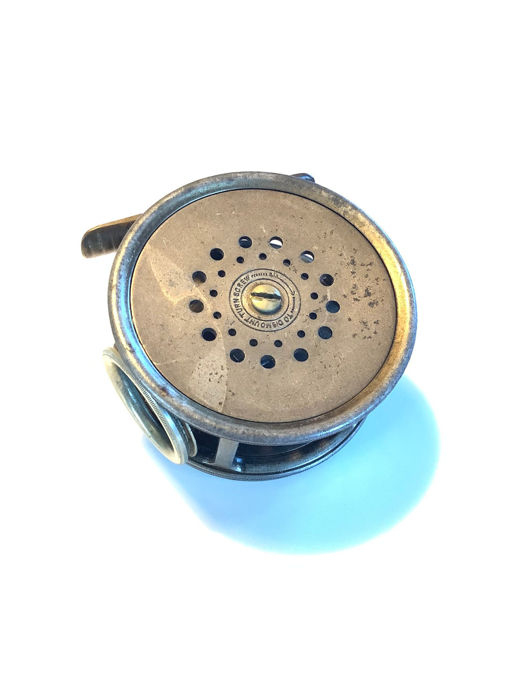 Antique Hardy Bros 3 3/4” Perfect Fly Reel Circa 1928