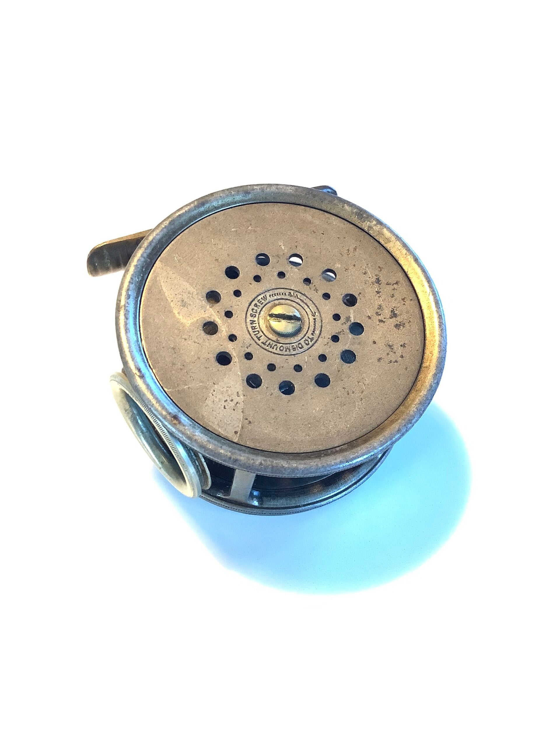 Antique Hardy Bros 3 3/4” Perfect Fly Reel Circa 1928