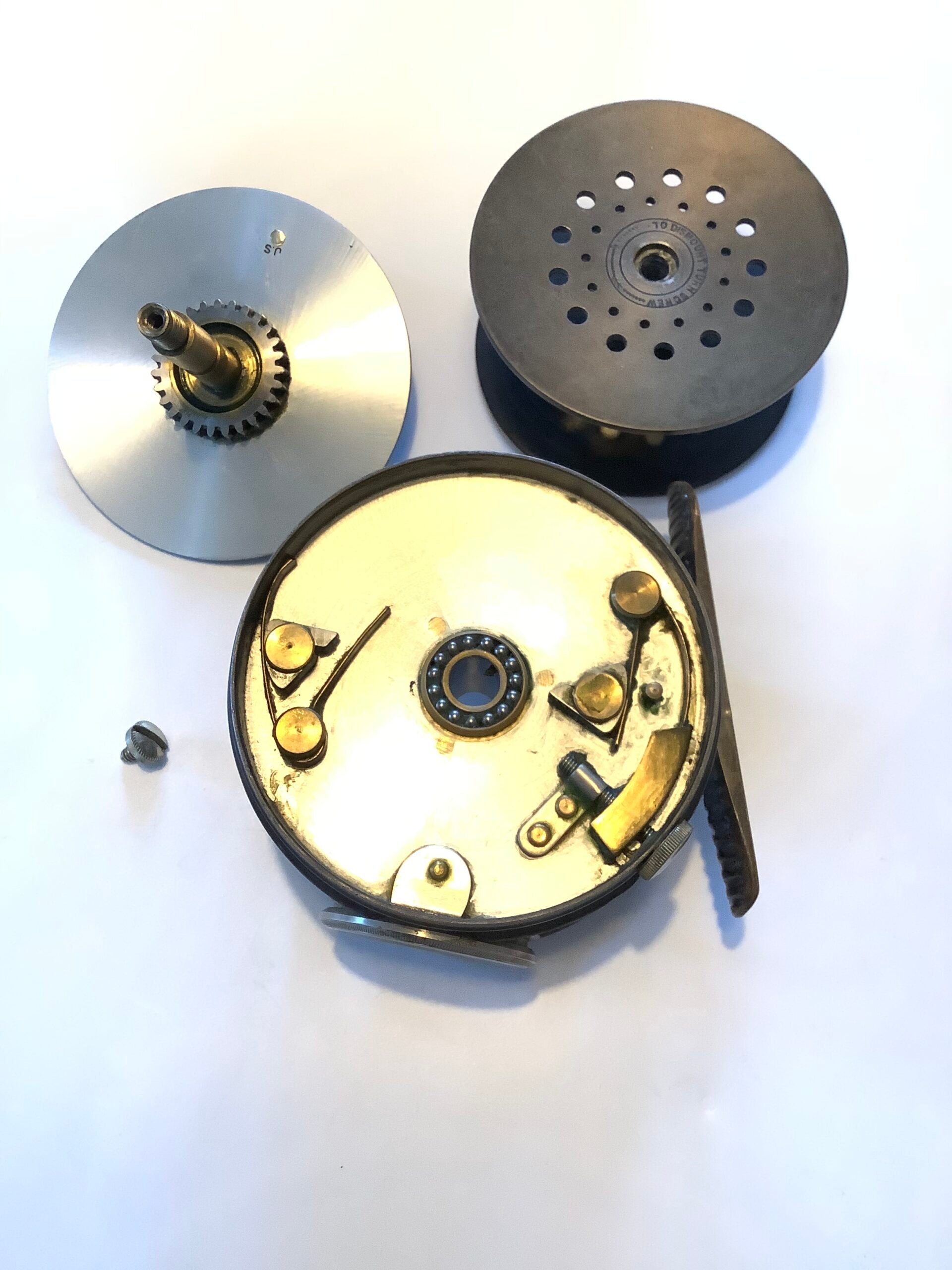 Hardy Bros circa 1928 Perfect 3 3/4” Salmon Fly Reel