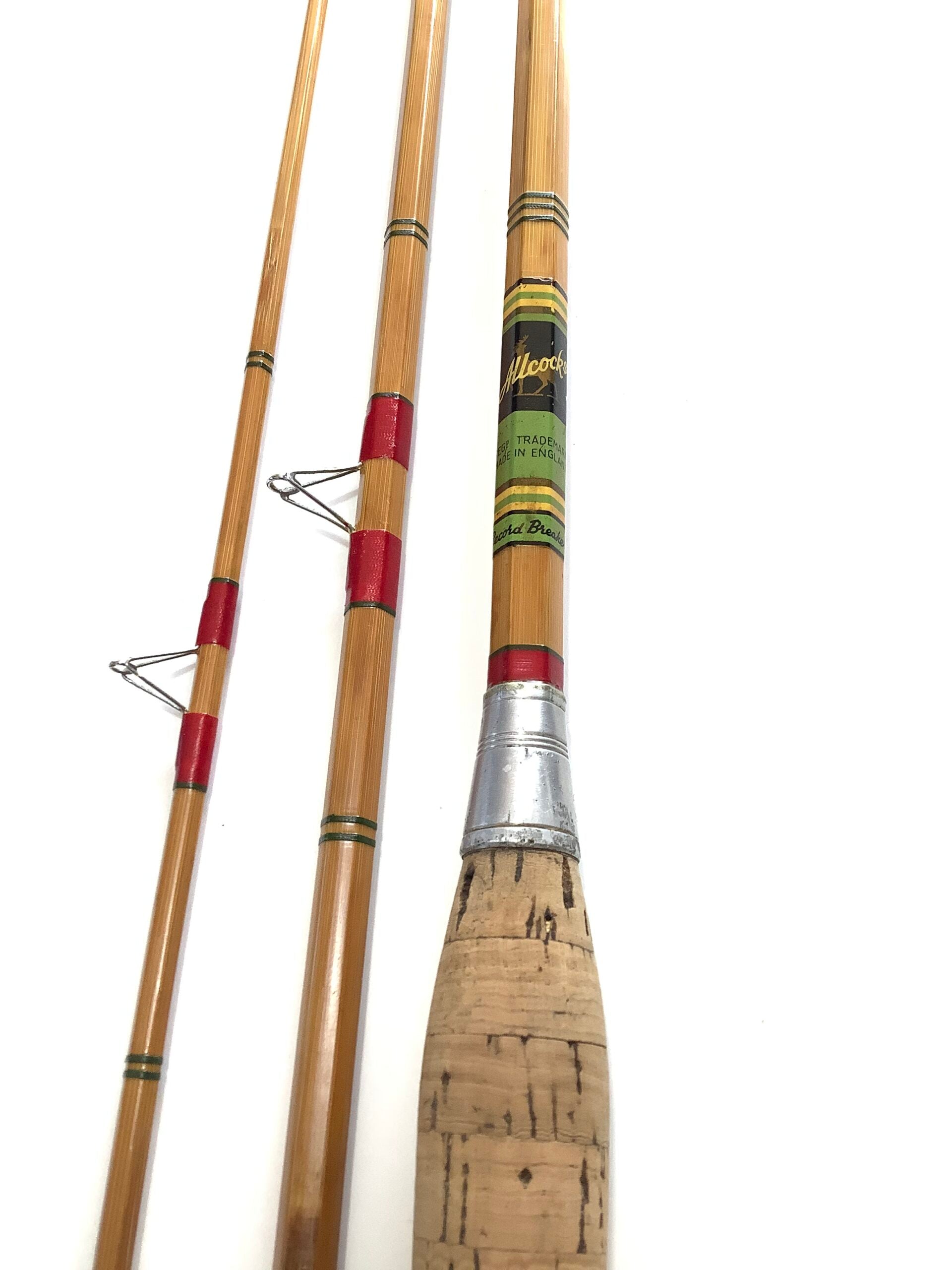 Allcocks Co “ RECORD BREAKER “ Built Cane Float Rod