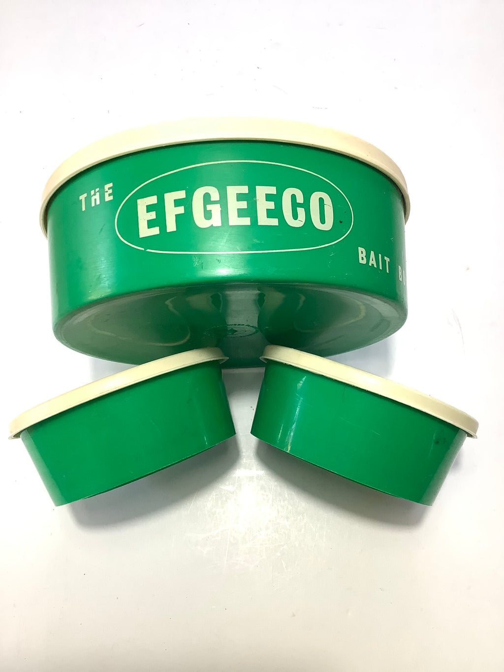 Vintage EFGEECO Bait Boxes