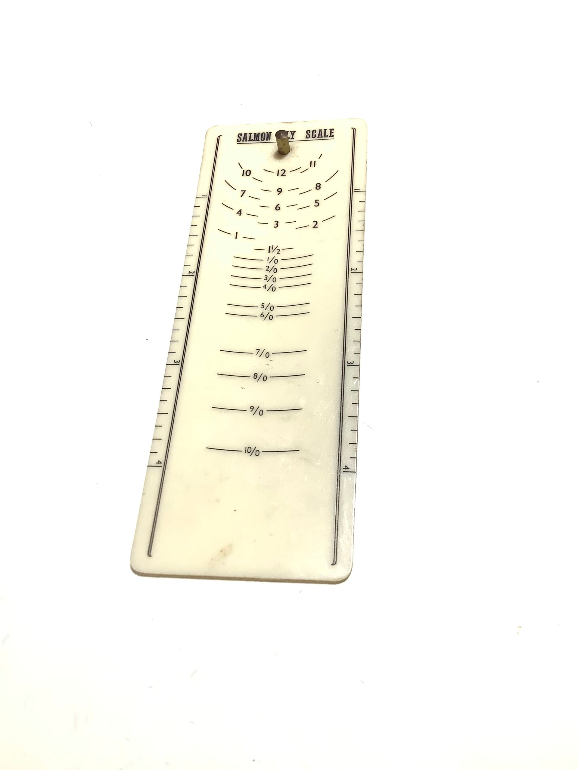 Antique Ivorine Salmon Fly Hook Scale