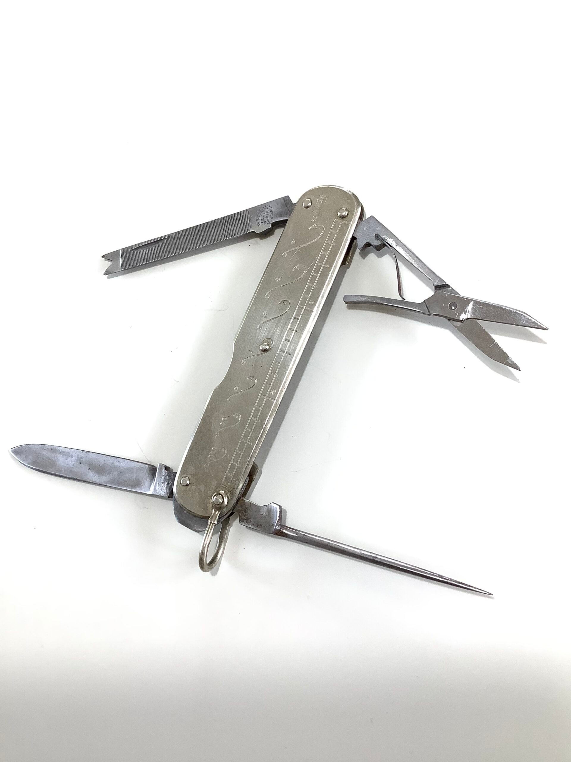 Antique Rare TAYLORS EYE WITNESS of Sheffield “ FISHERMANS “ Pocket Knife