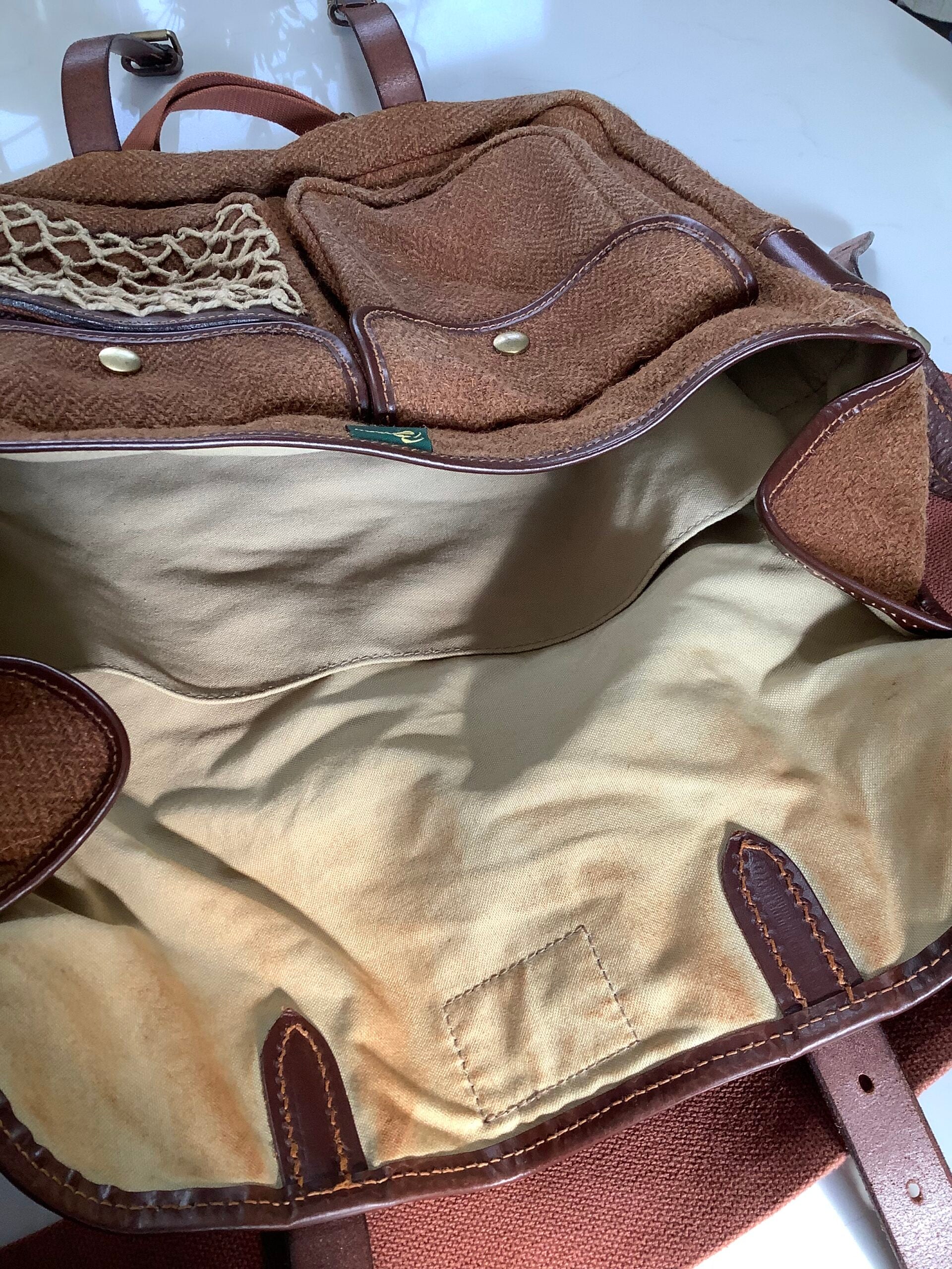 Scarce BRADY Nigel Cabourn Fishermans Bag Hold all with Shoulder Straps