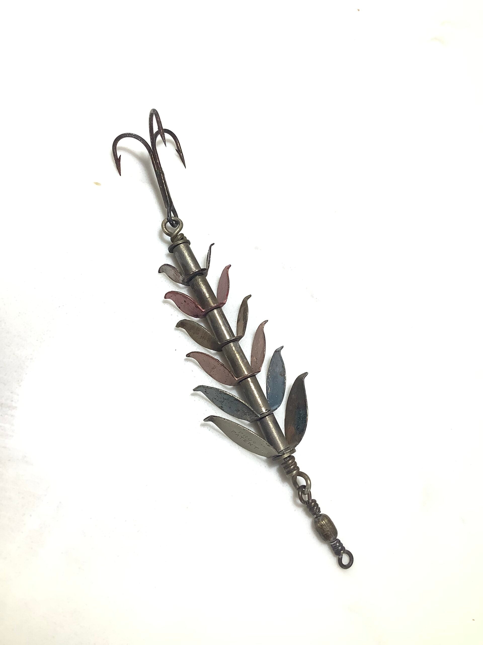 Rare Antique “ THE  DAZZLE” Spinning Lure by Allcocks Co