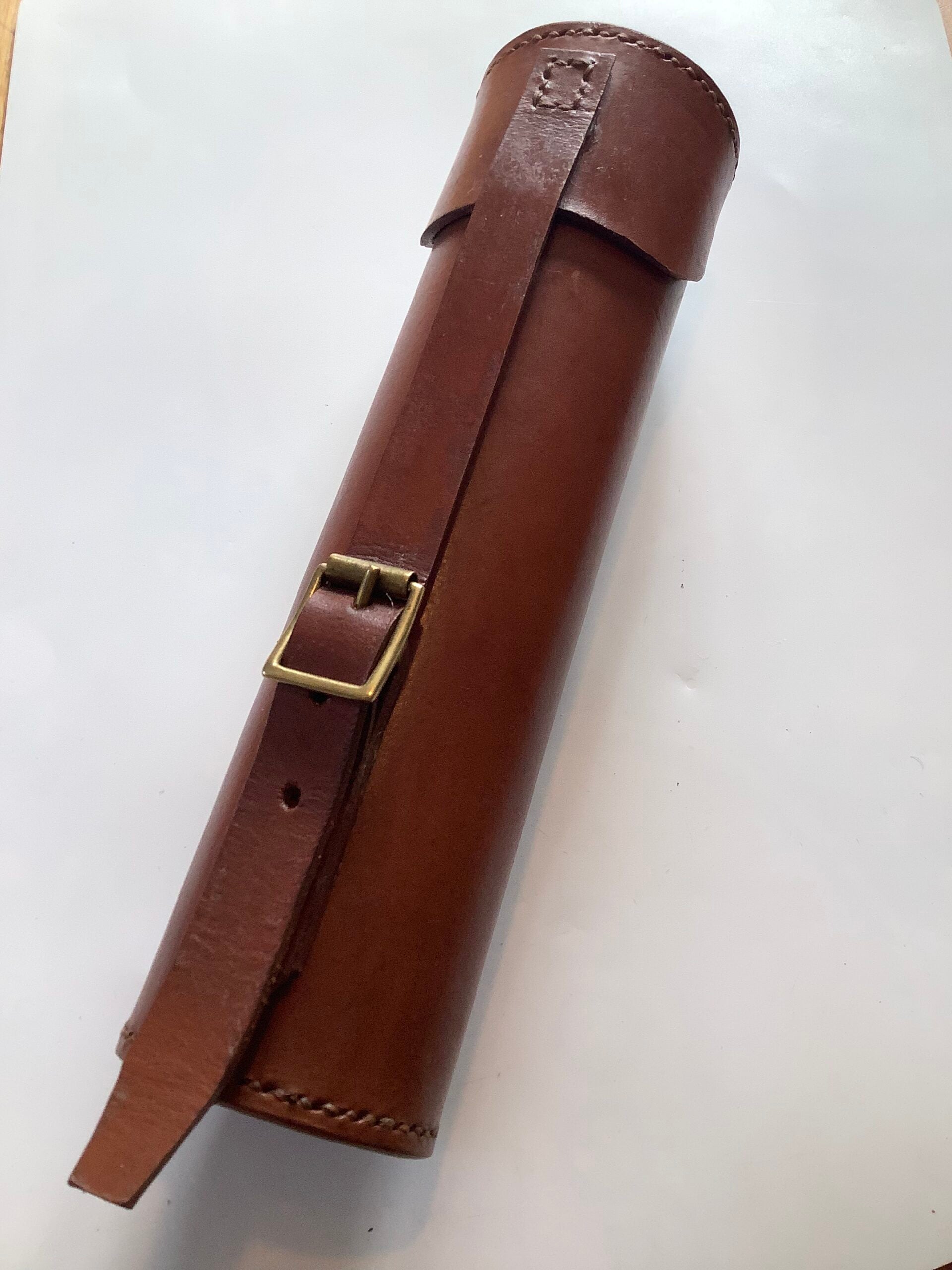 Brett Parsons Hand made Bridal Leather Float Carrier