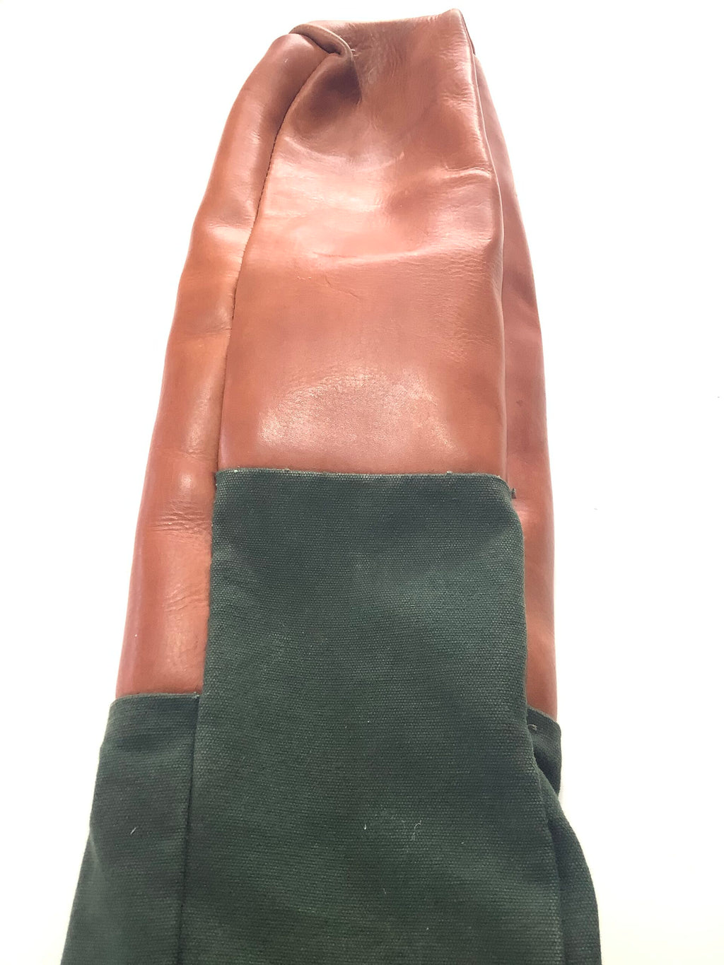 ORVIS LEATHER CANVAS ROD HOLD-ALL