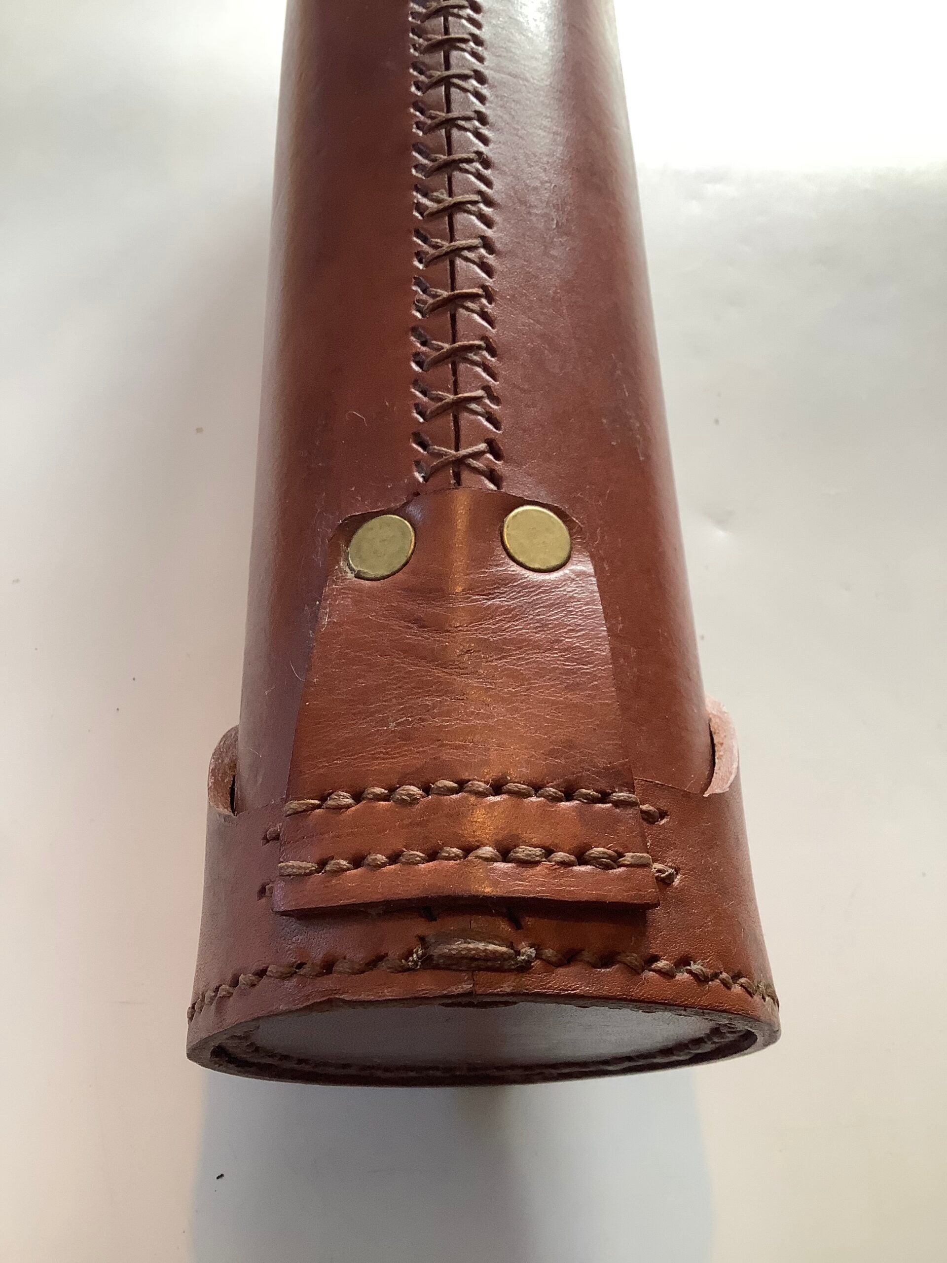 Brett Parsons Hand made Bridal Leather Float Carrier