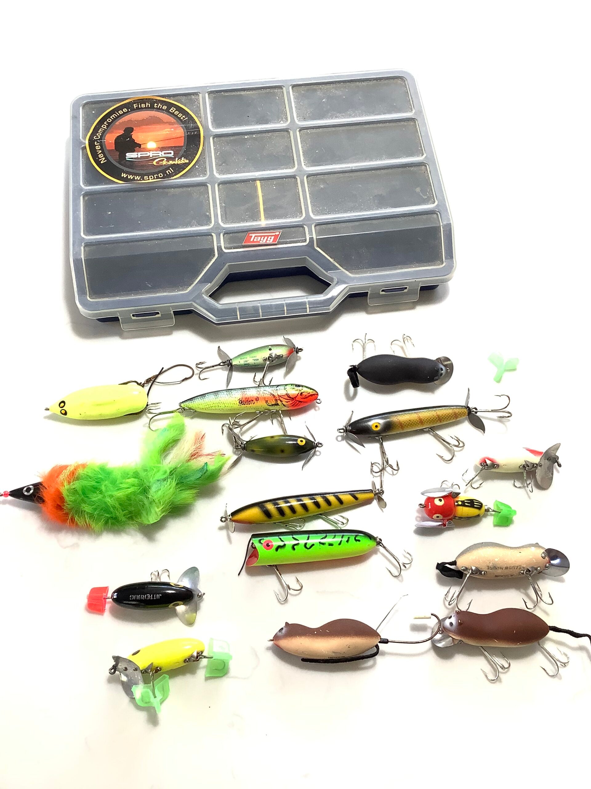 A selection of HEDDON lures
