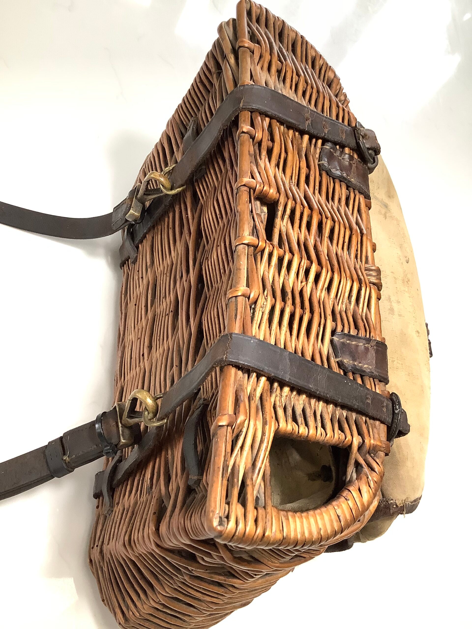 Antique Fisherman’s Creel/Hold-all