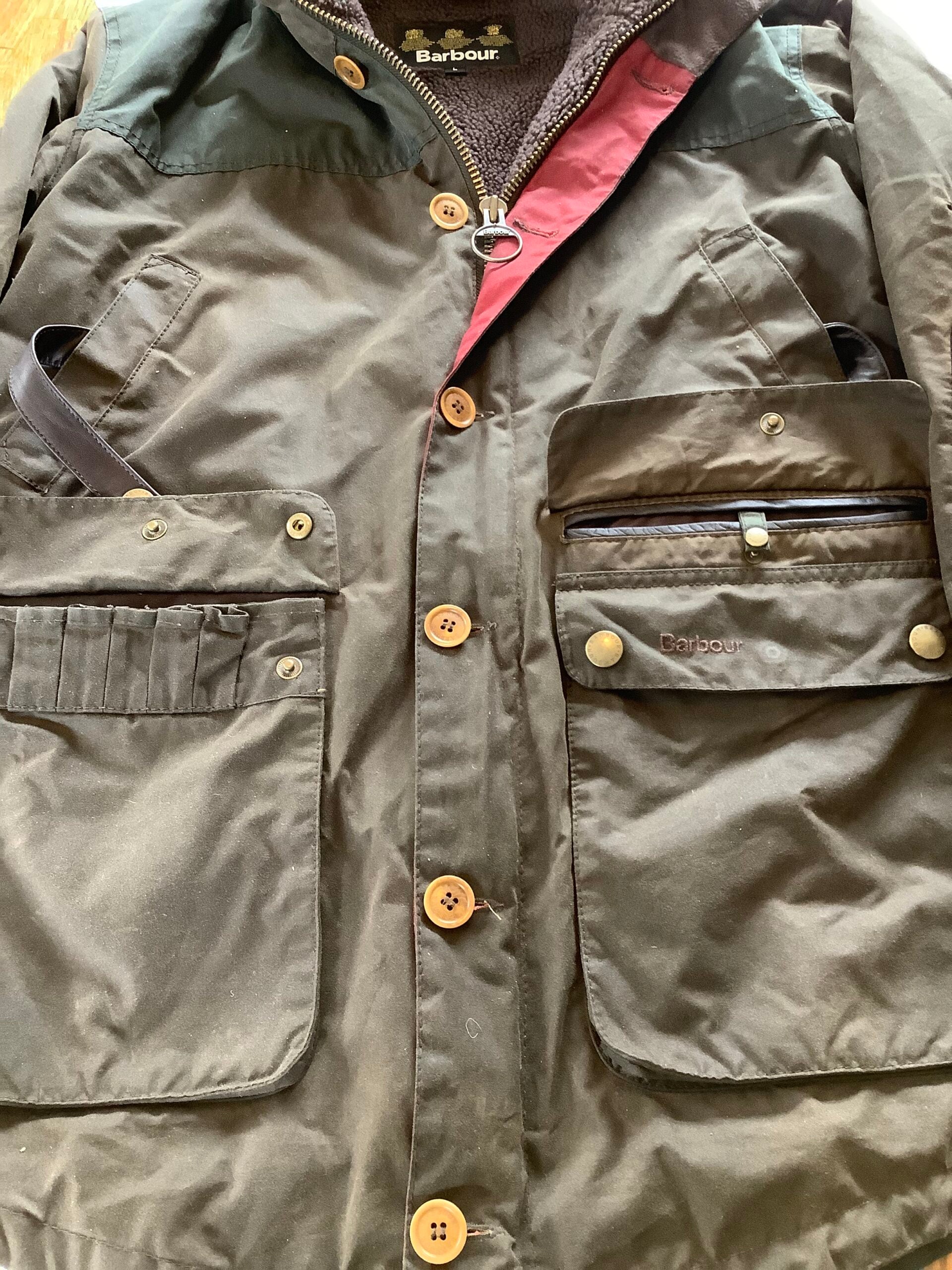 Rare Barbour “Game Parka” size Large