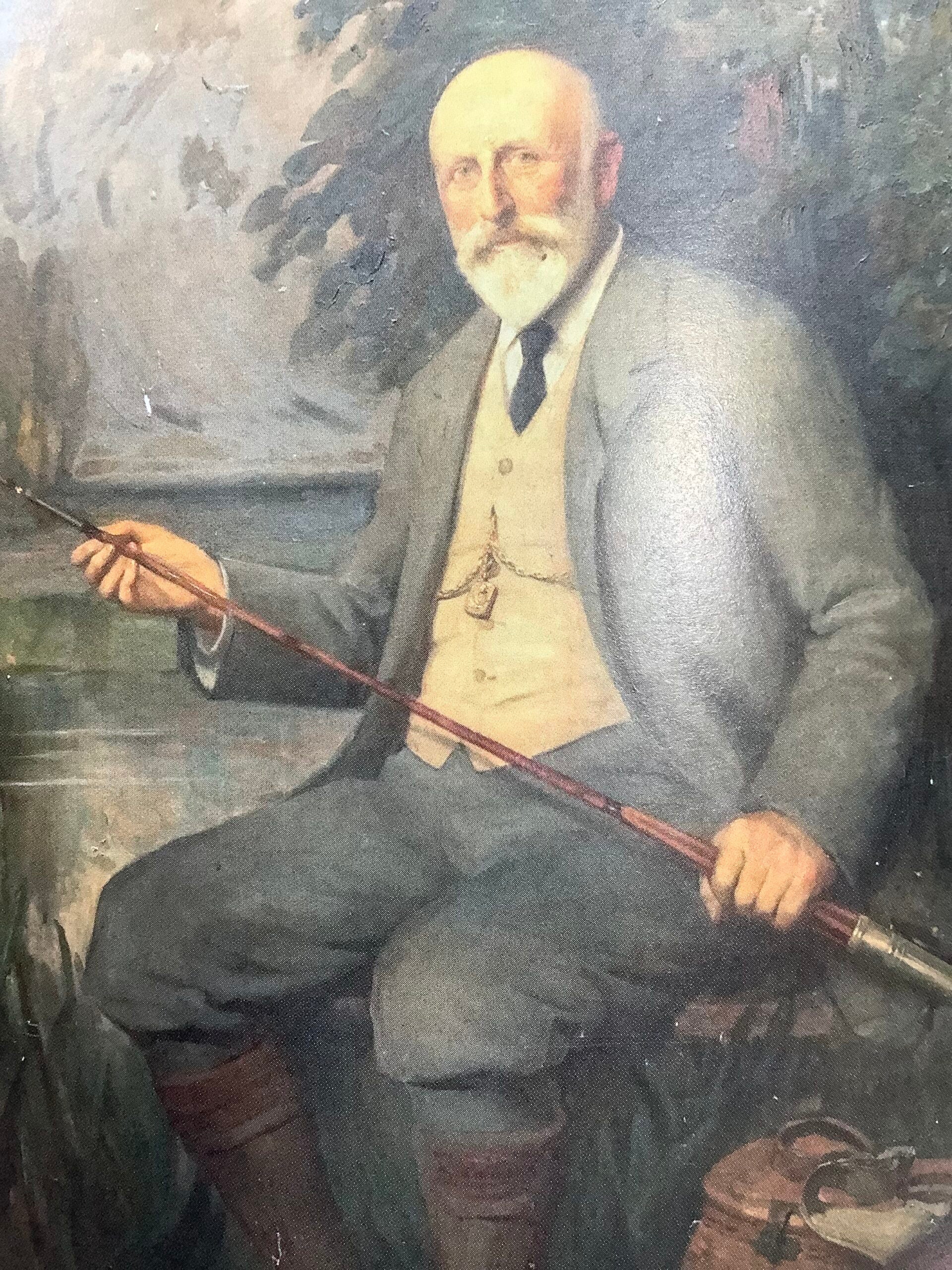 Important Piece of Angling History MR.F.M.H HALFORDS Very own Fish weighing Balance 1890
