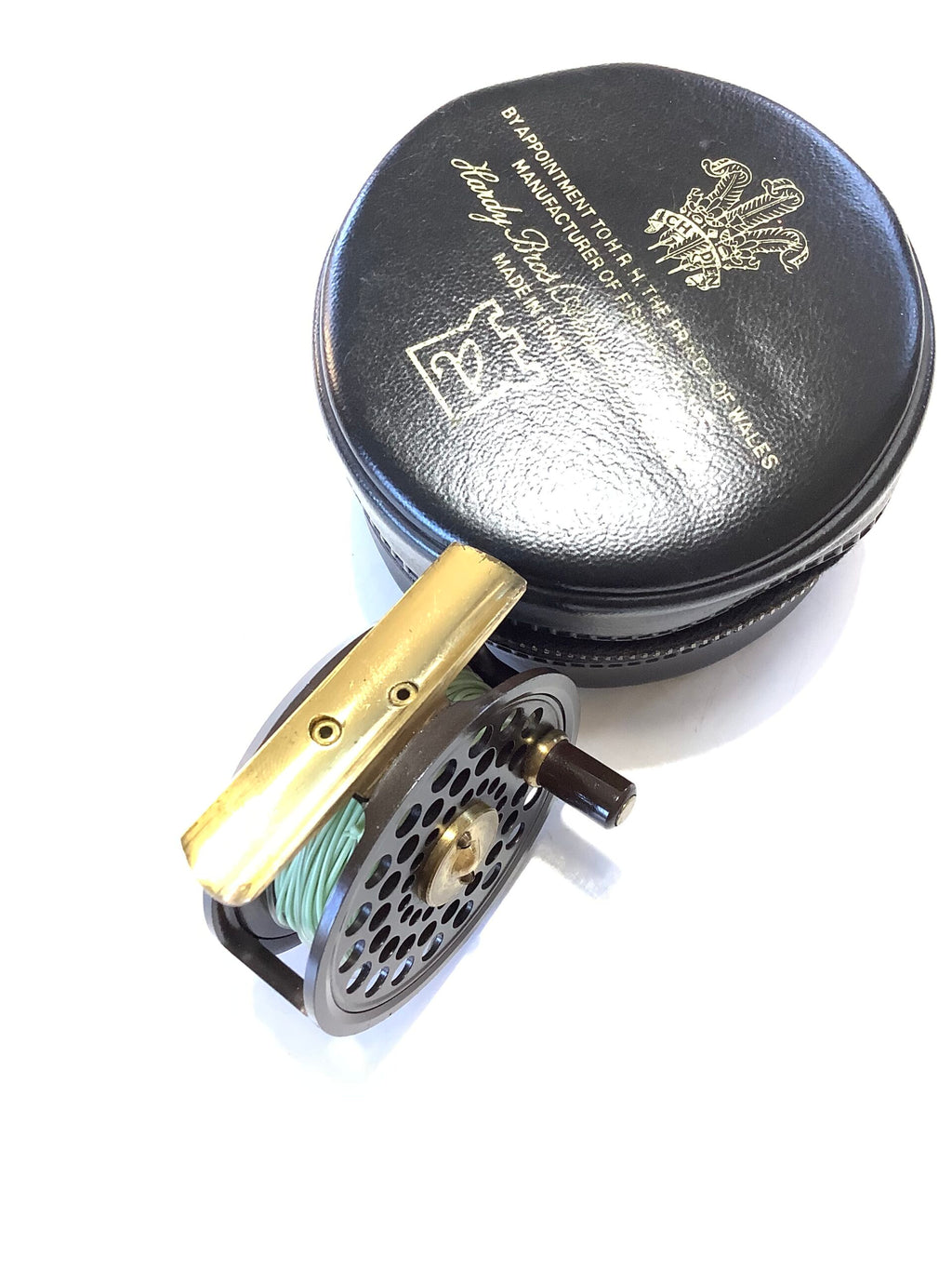 Vintage Hardy Bros GOLDEN FLYWEIGHT Fly Reel