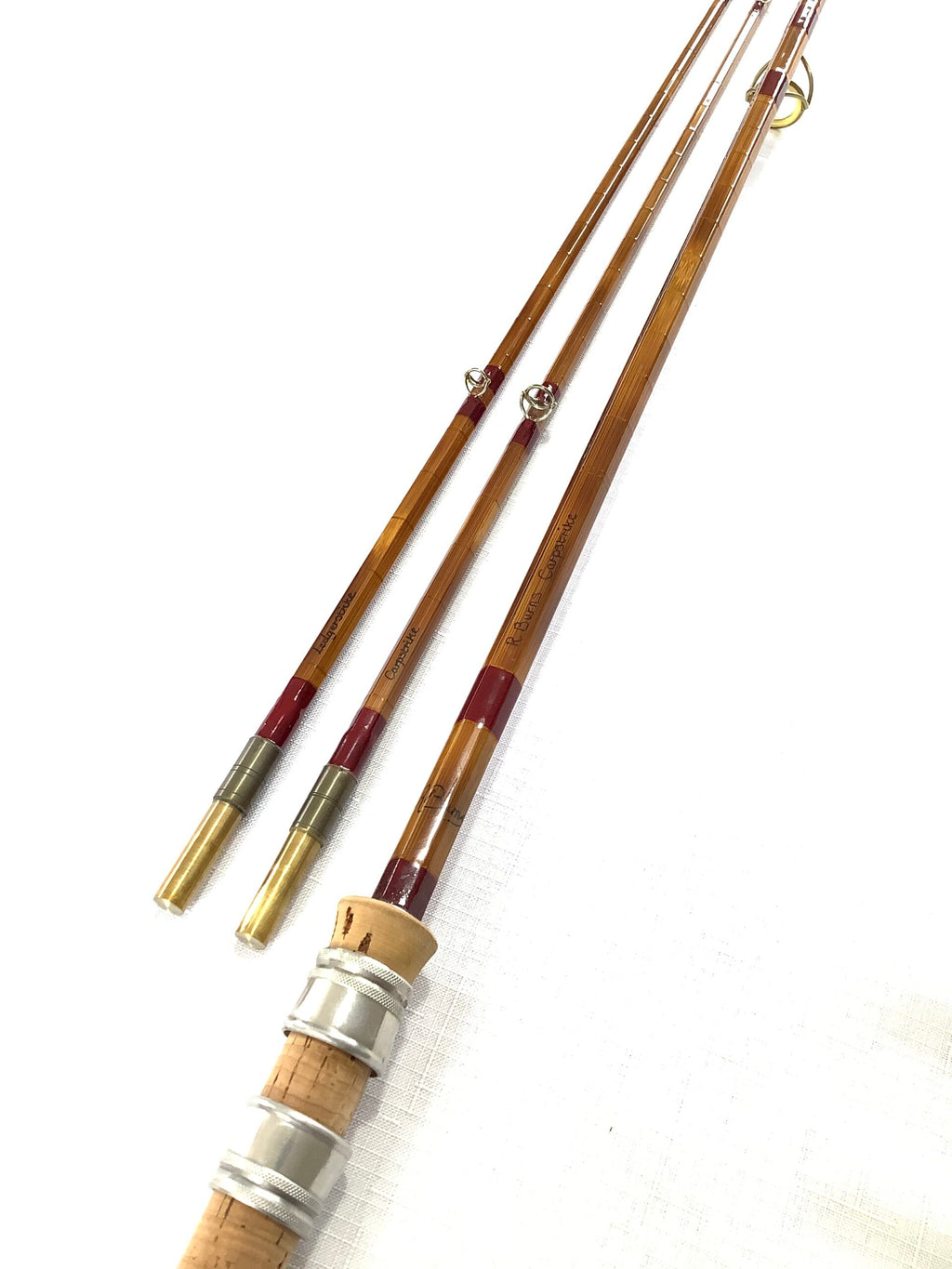 RYAN BURNS “ CARPSTRIKE” Built Cane Rod Two Tips