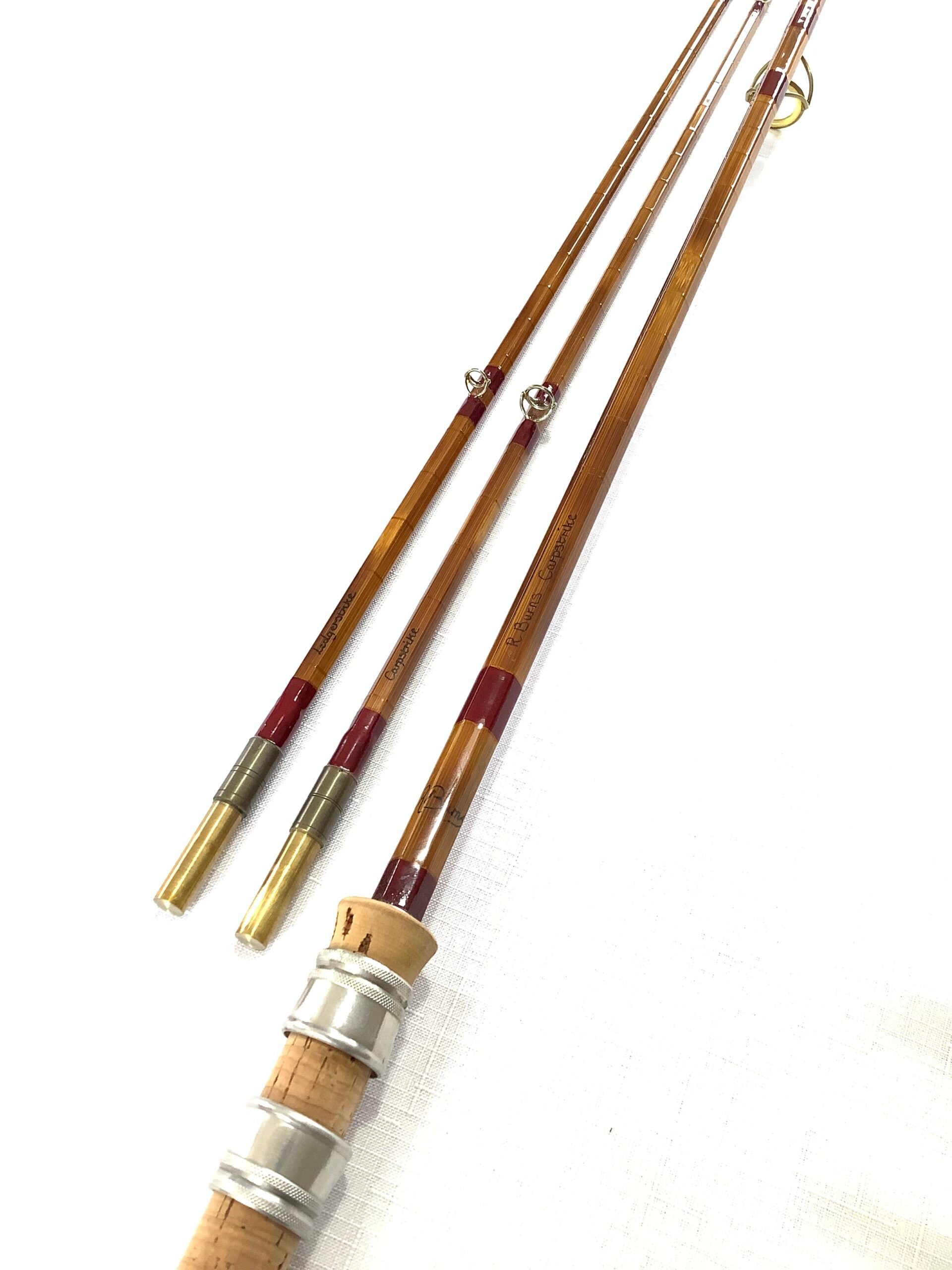 RYAN BURNS “ CARPSTRIKE” Built Cane Rod Two Tips