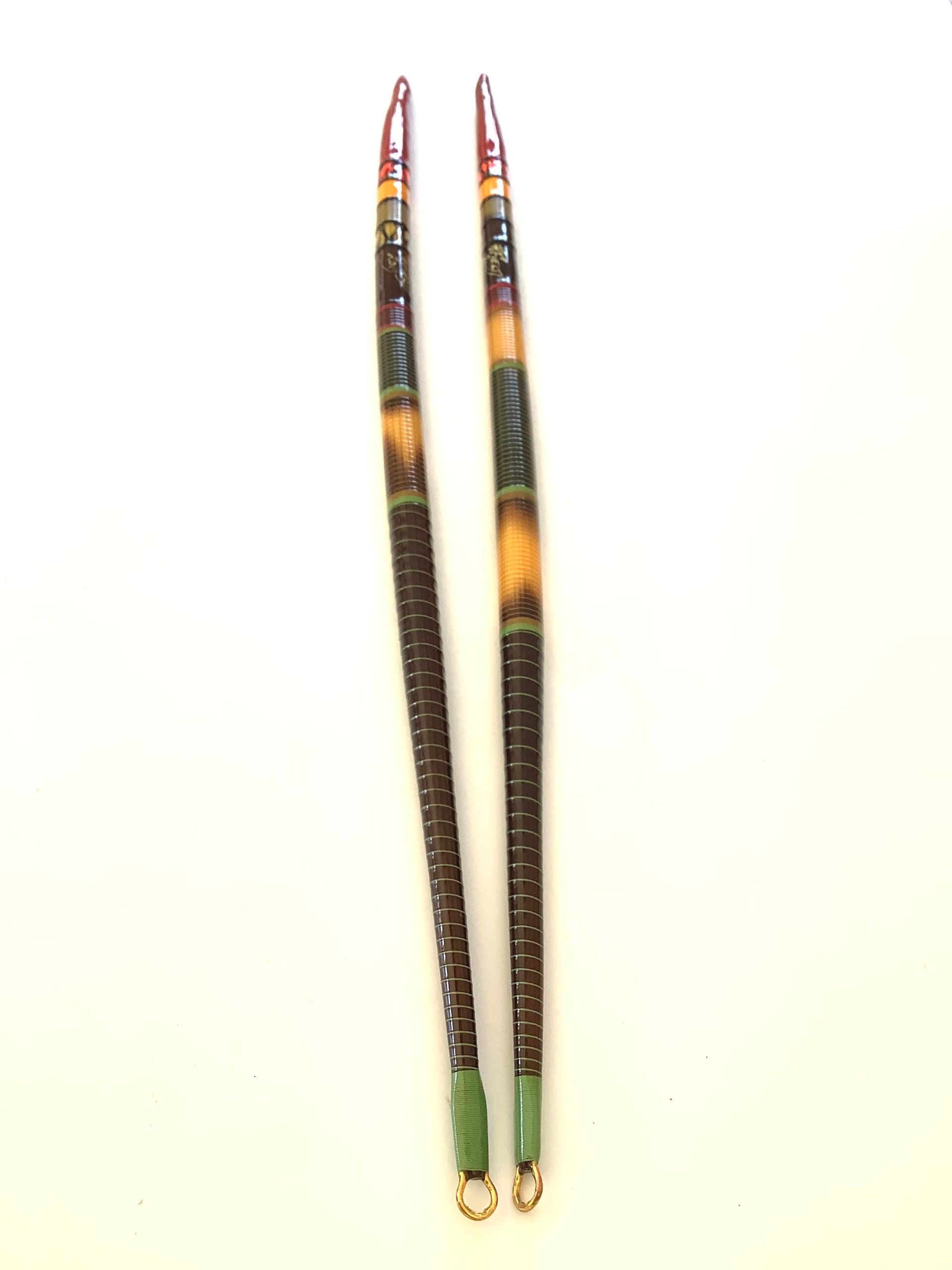 A Pair of Andrew Field Hand Made Large Quill Floats