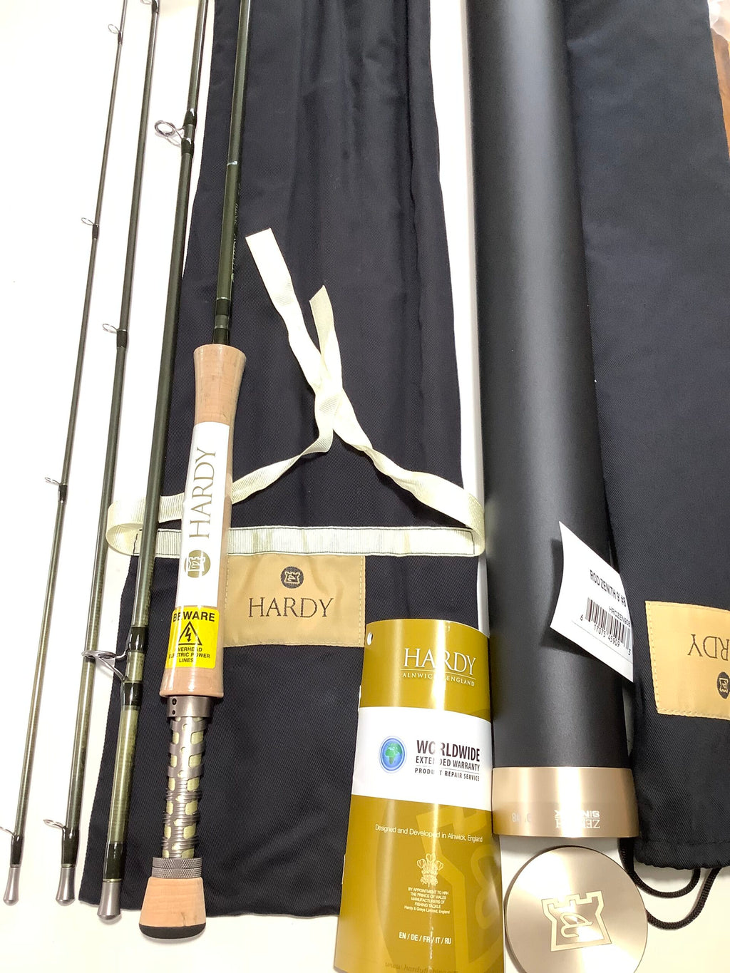 NEW unused HARDY BROS “ ZENITH Sintrix” 9ft Fly Rod
