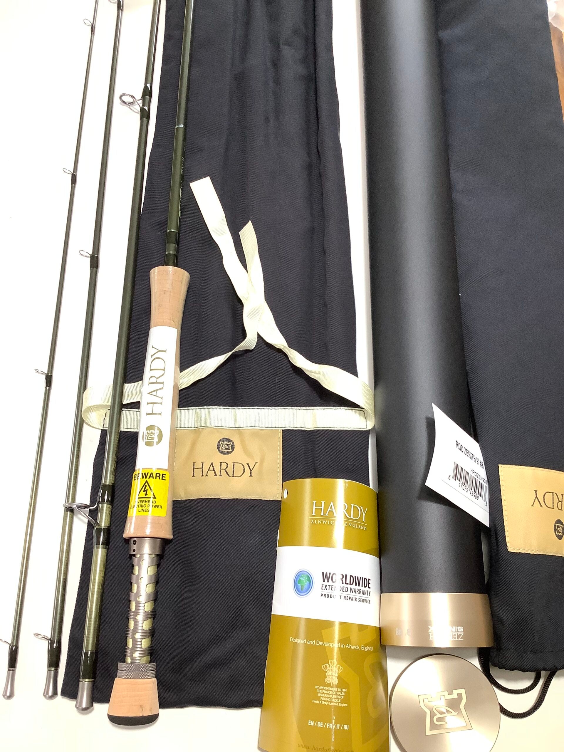 NEW unused HARDY BROS “ ZENITH Sintrix” 9ft Fly Rod