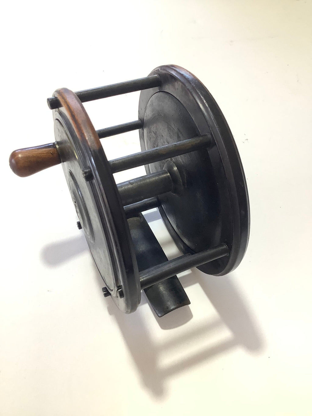 Antique Perth Salmon Fly Reel 4 1/2” Wide Drum
