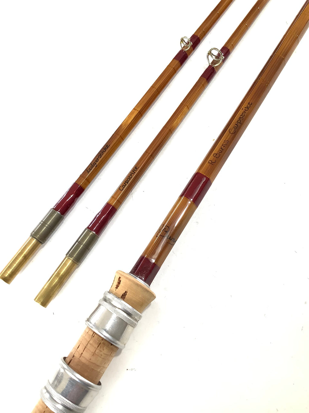 RYAN BURNS “ CARPSTRIKE” Built Cane Rod Two Tips