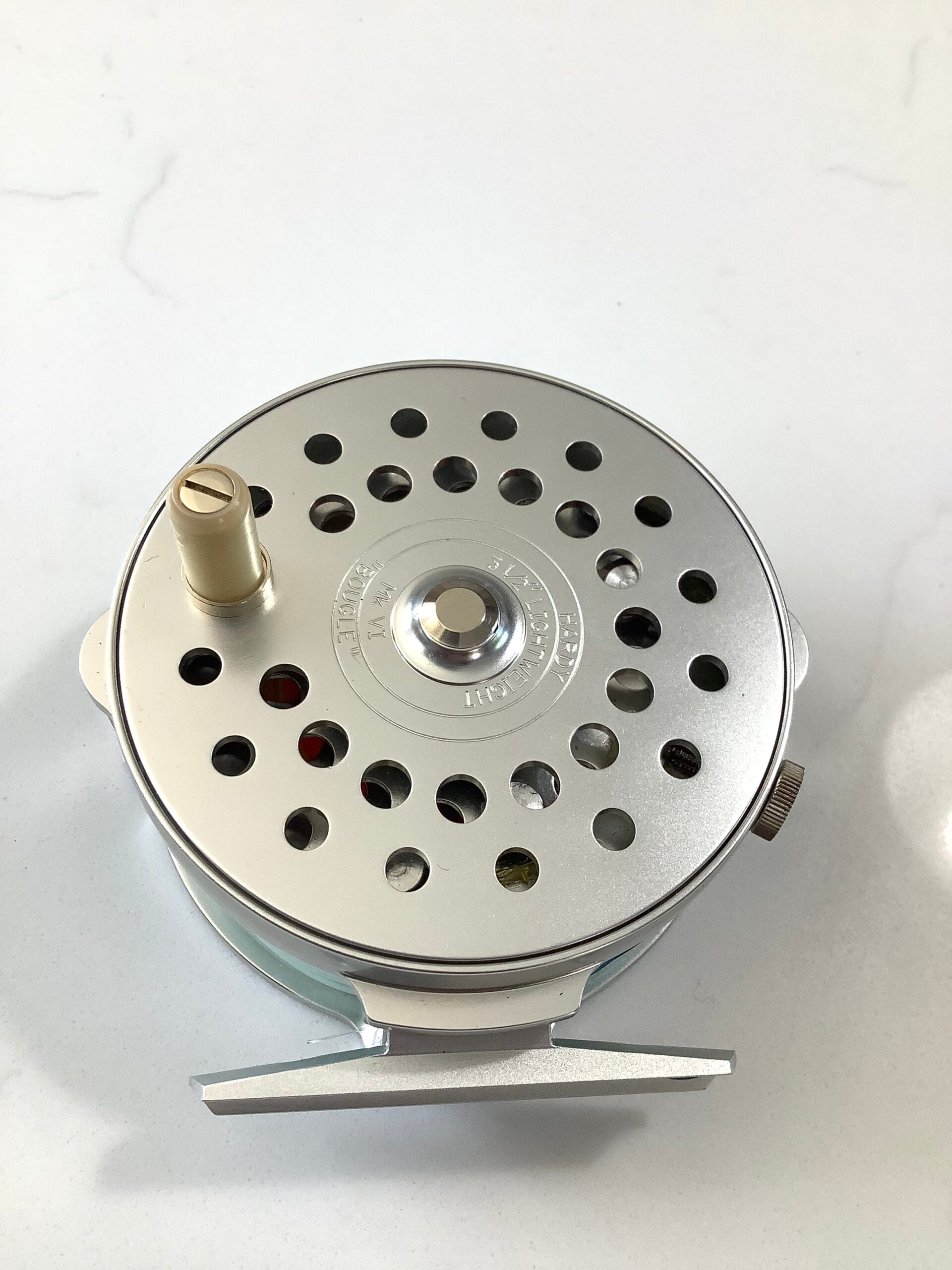 Hardy Bros BOUGLE 3 1/2 MKVI Lightweight Fly Reel with new line