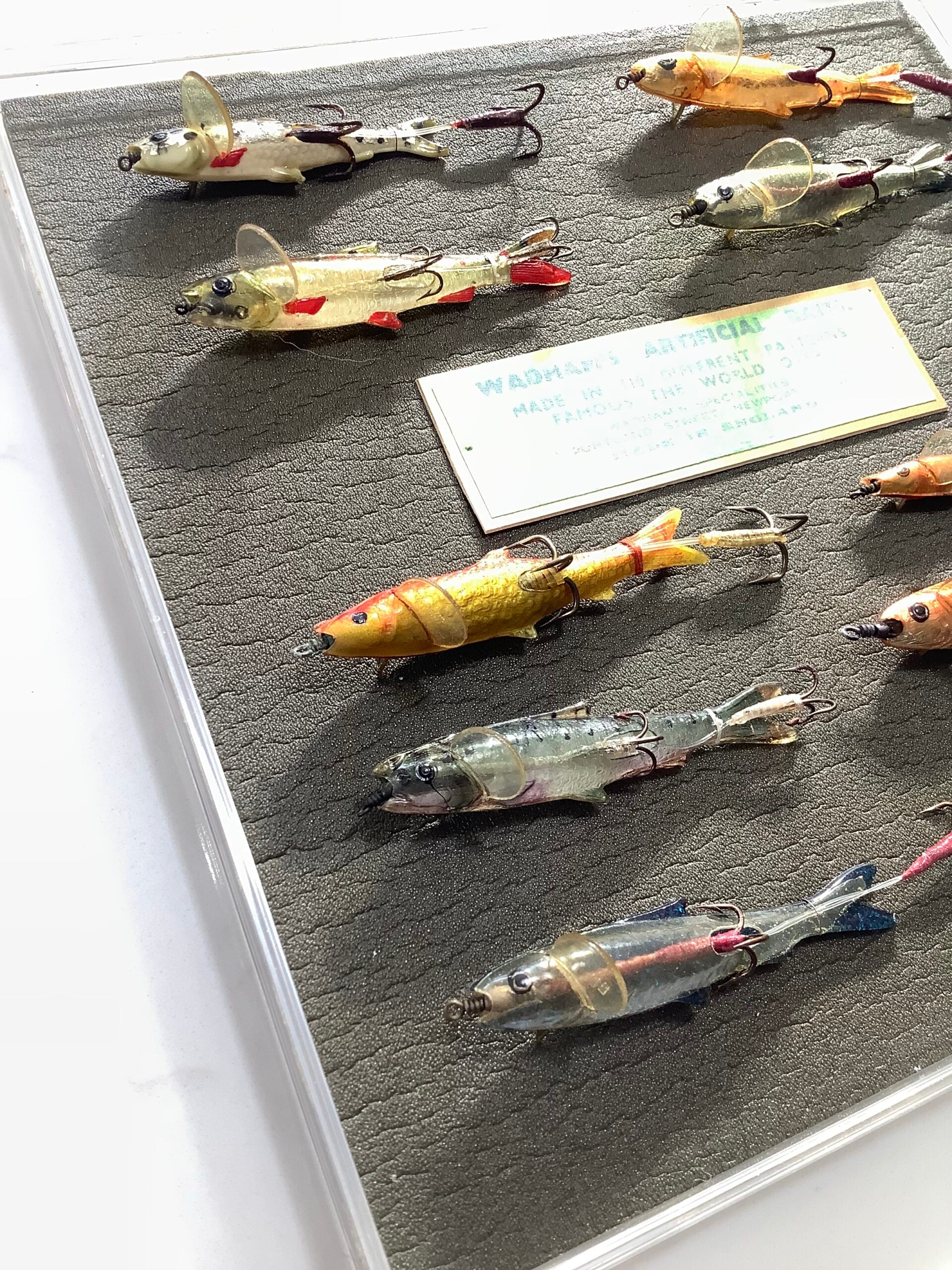 Collection of Vintage PERCY WADHAMS Baits/Lures
