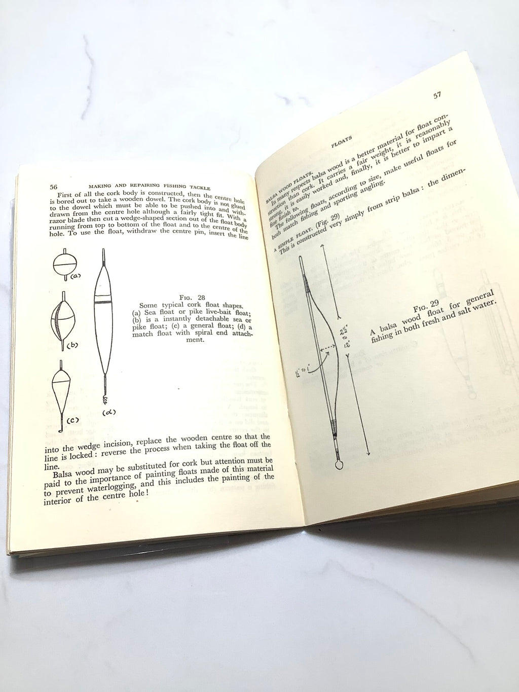 Making Repairing Fishing Tackle ( Floats etc) First edition 1956