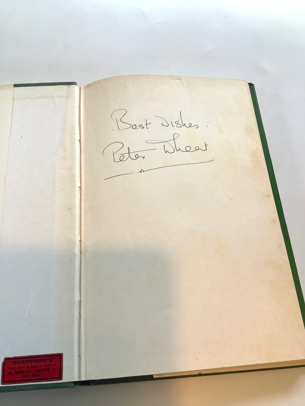 The Fighting Barbel by Peter Wheat 1st Edition signed