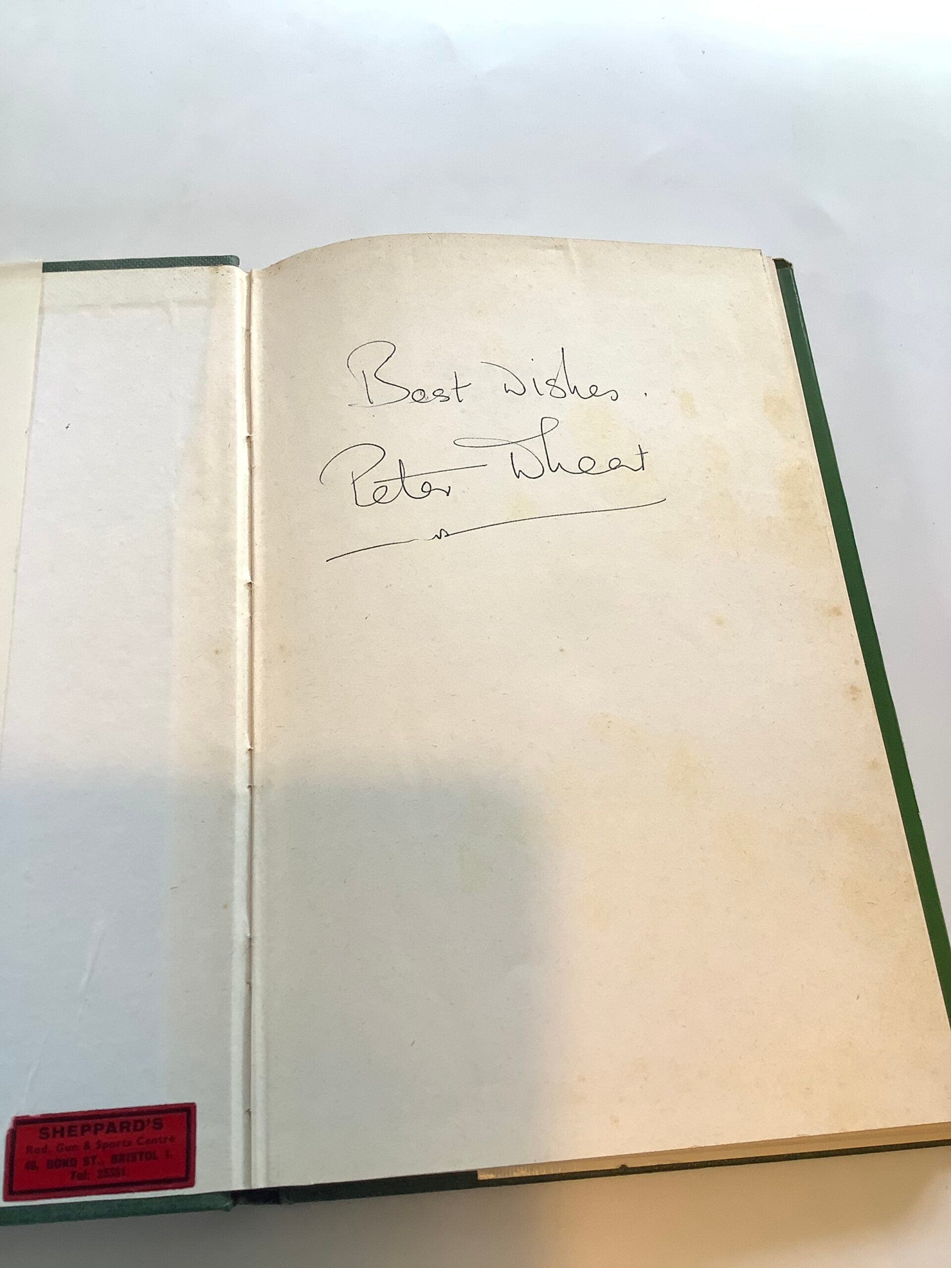 The Fighting Barbel by Peter Wheat 1st Edition signed