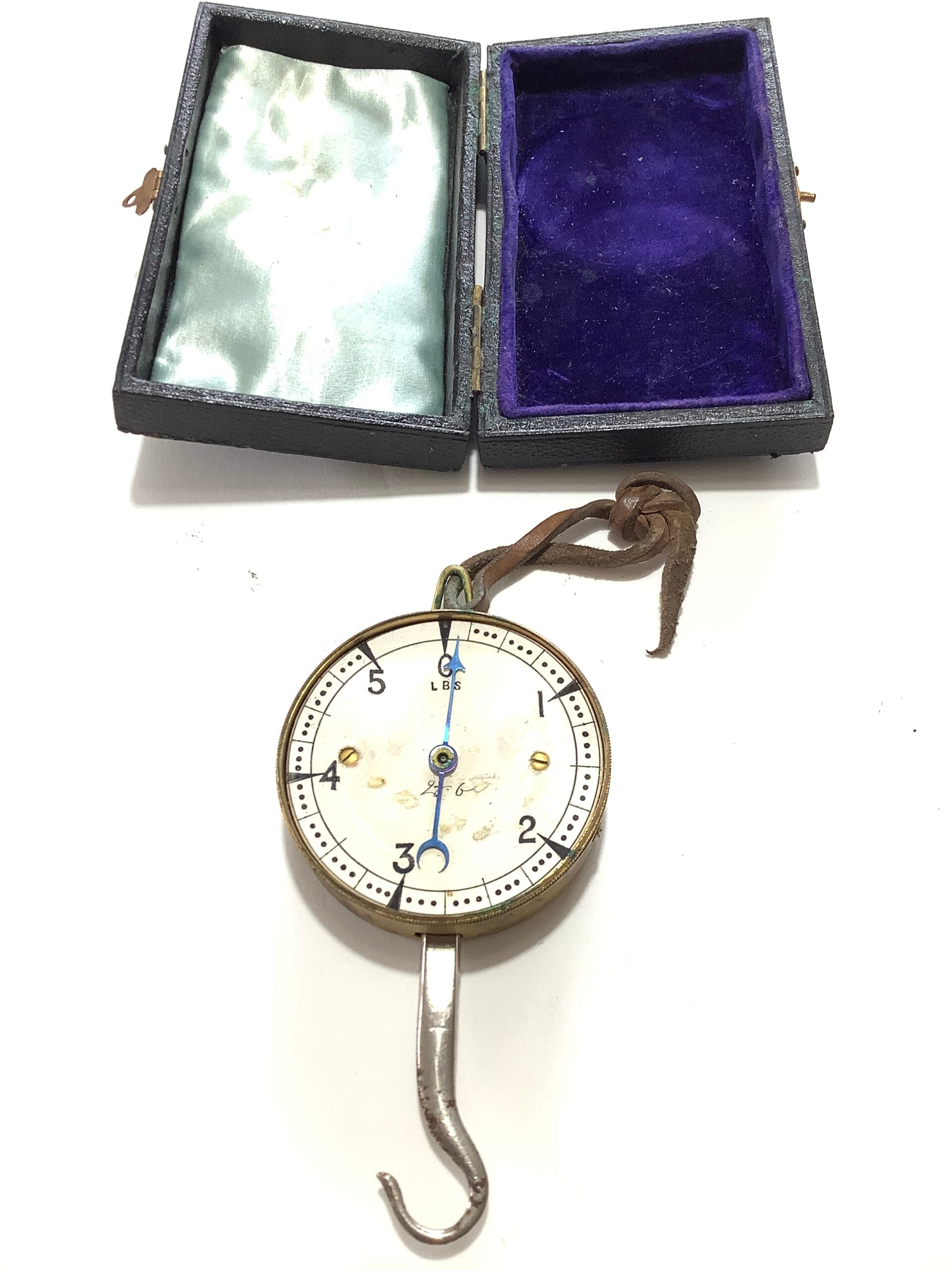 Important Piece of Angling History MR.F.M.H HALFORDS Very own Fish weighing Balance 1890