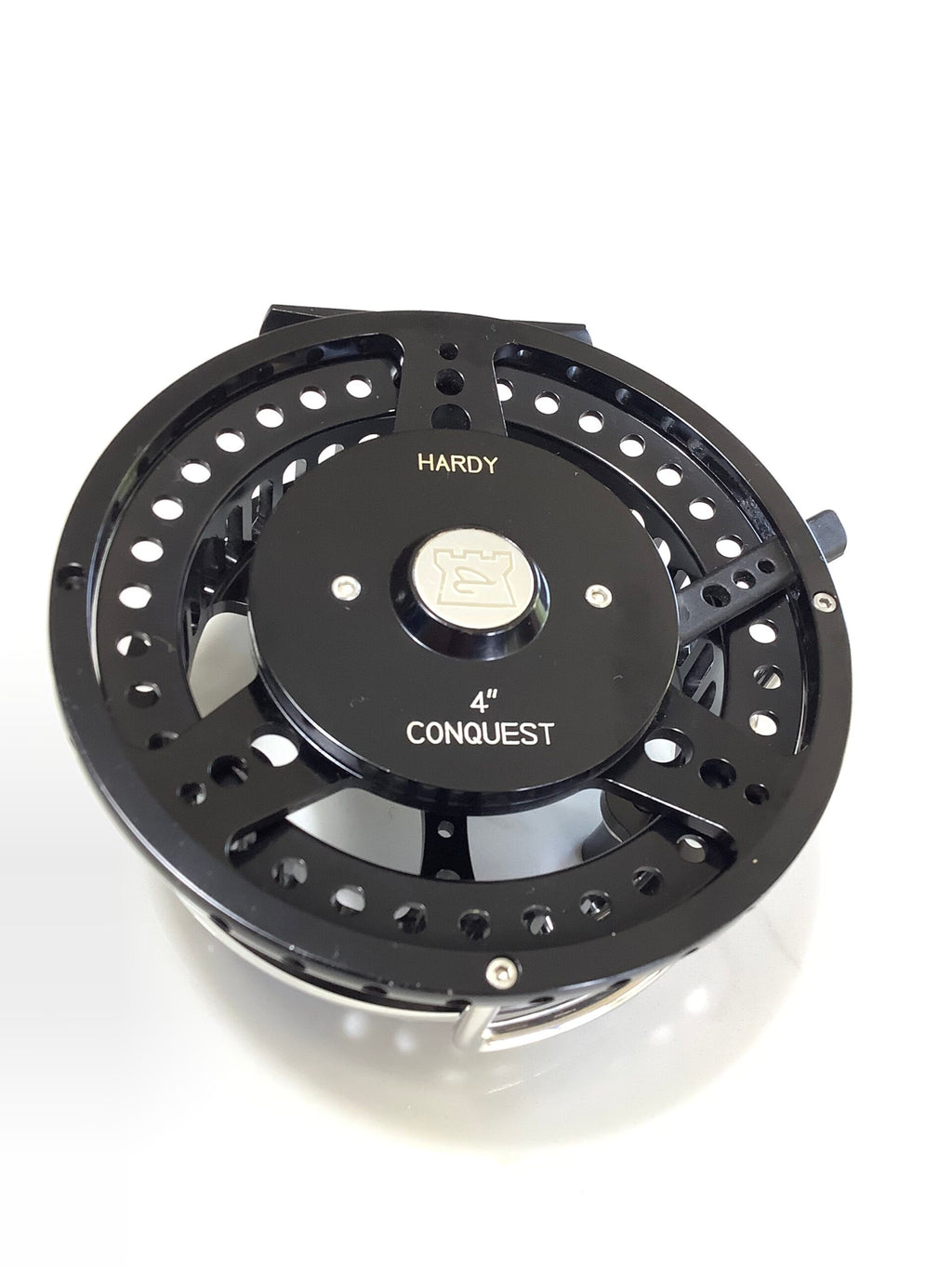 Hardy Bros CONQUEST Black version 4” Centrepin