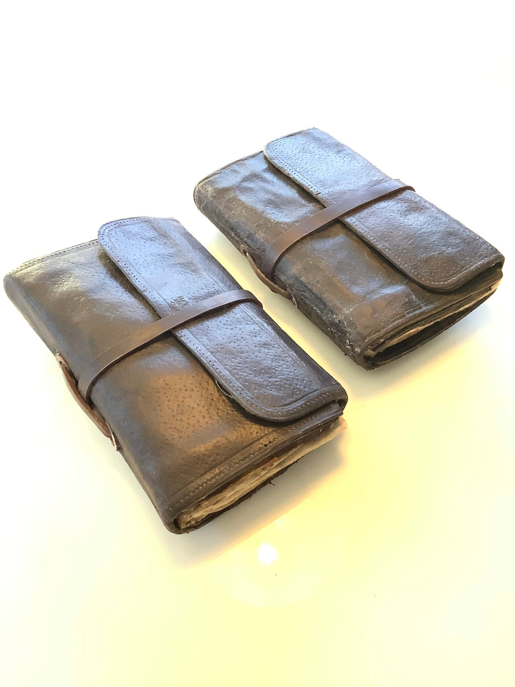 Antique “Haynes of Cork” Leather Fly Wallets