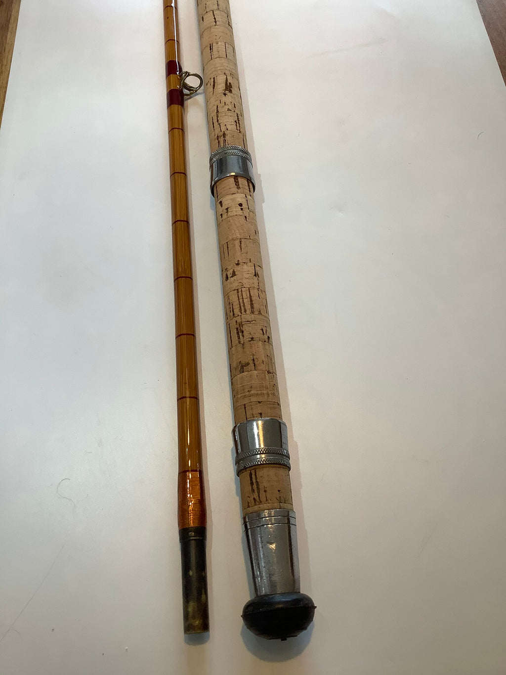 R. chapman “Dennis Pye” 10ft 2” Built cane Pike rod in superb condition