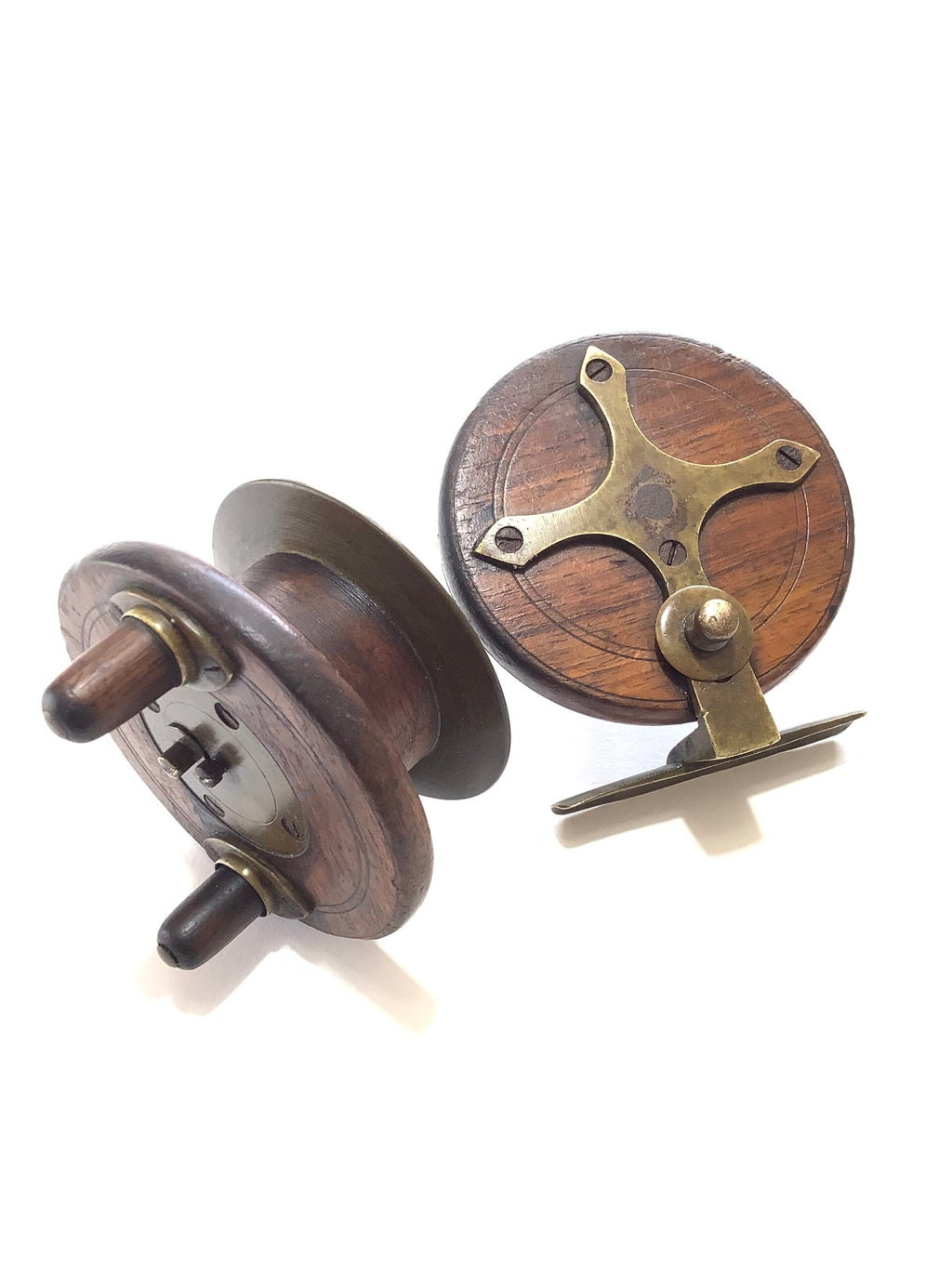 Antique Slater Latch 3” Centrepin Reel