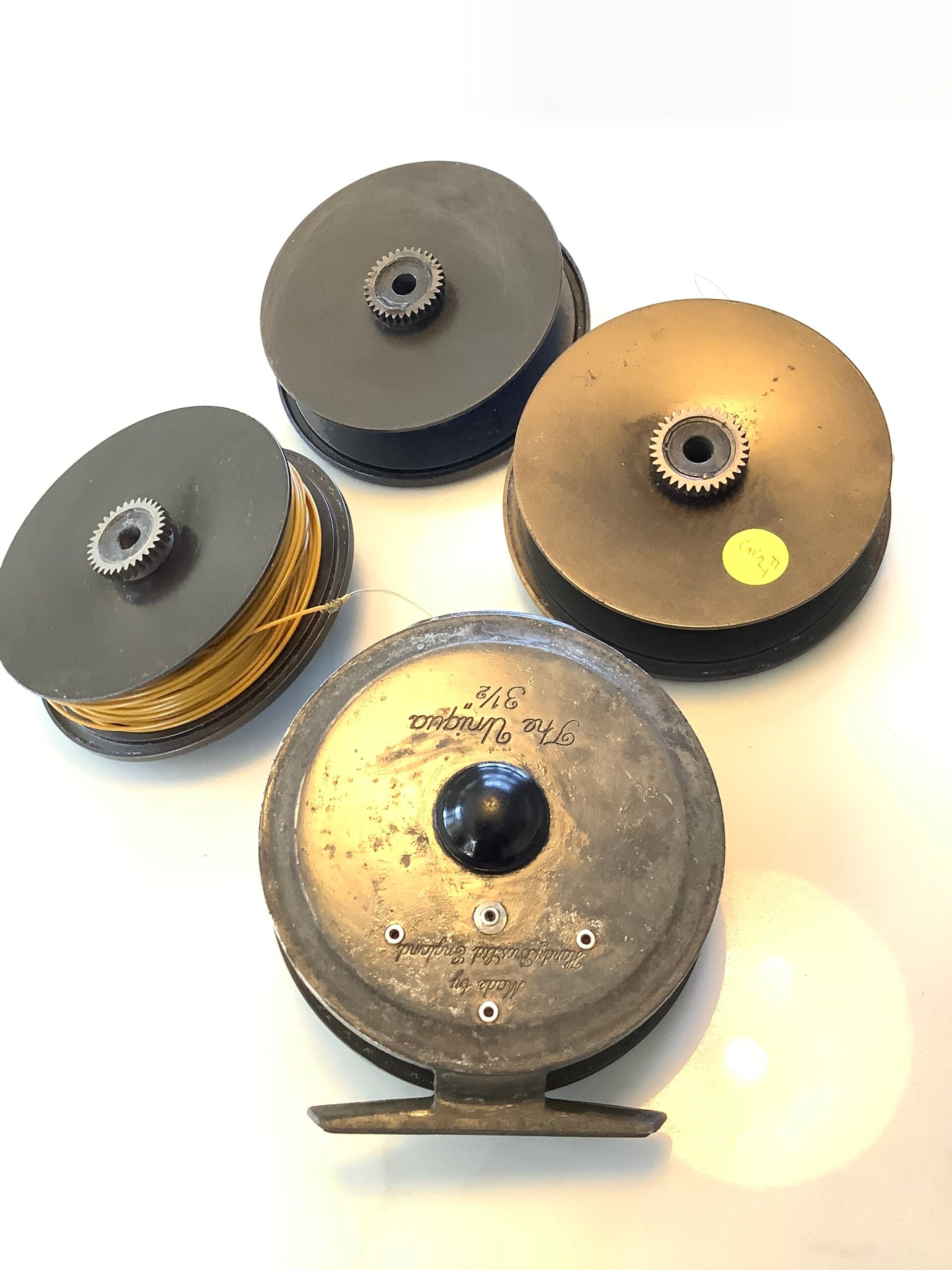 Hardy Bros 3 1/2” UNIQUA Fly Reel + 3 X Spools
