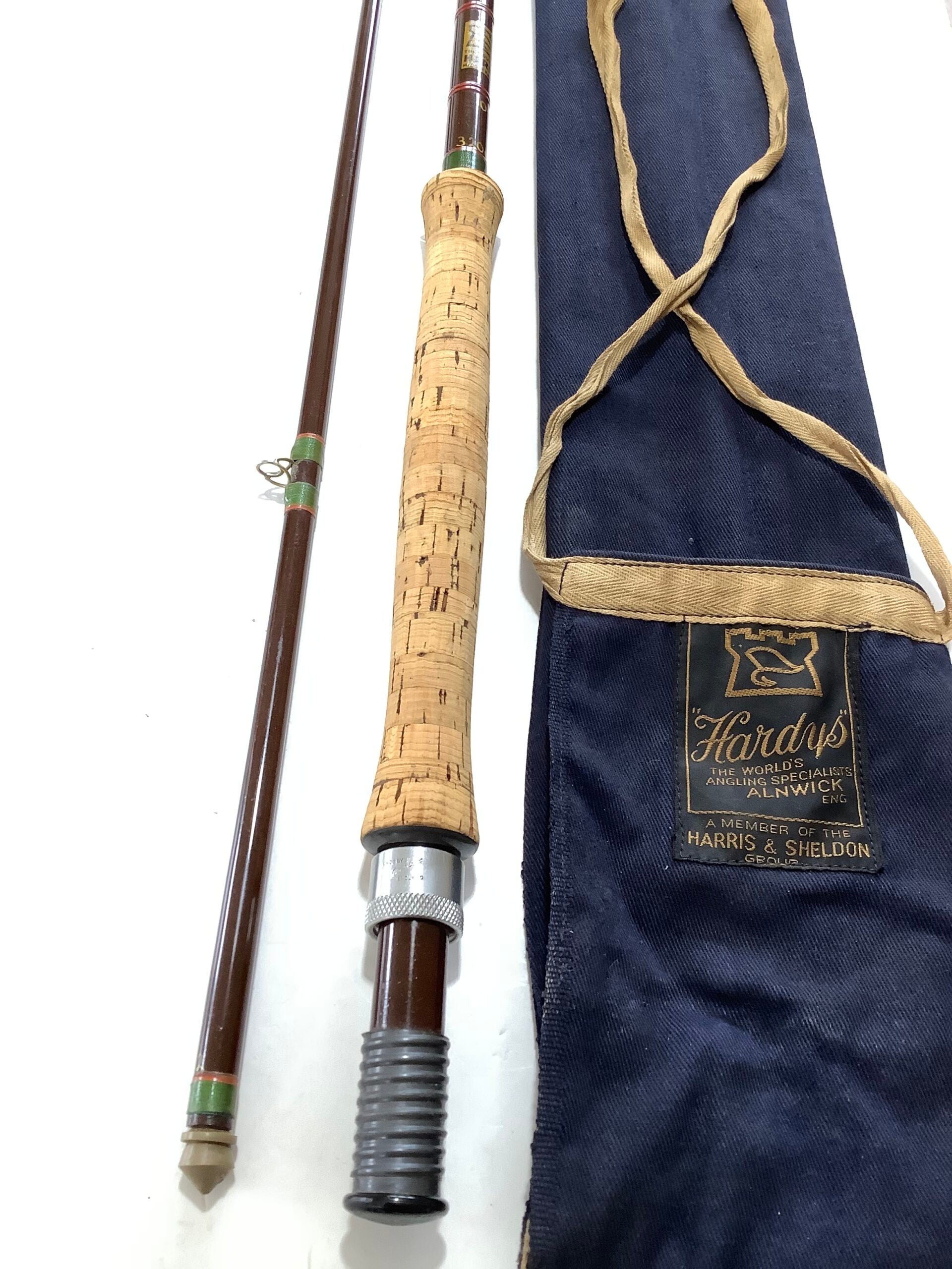 Vintage Hardy Bros “ INVINCIBLE “ Fly Rod 10 1/2ft
