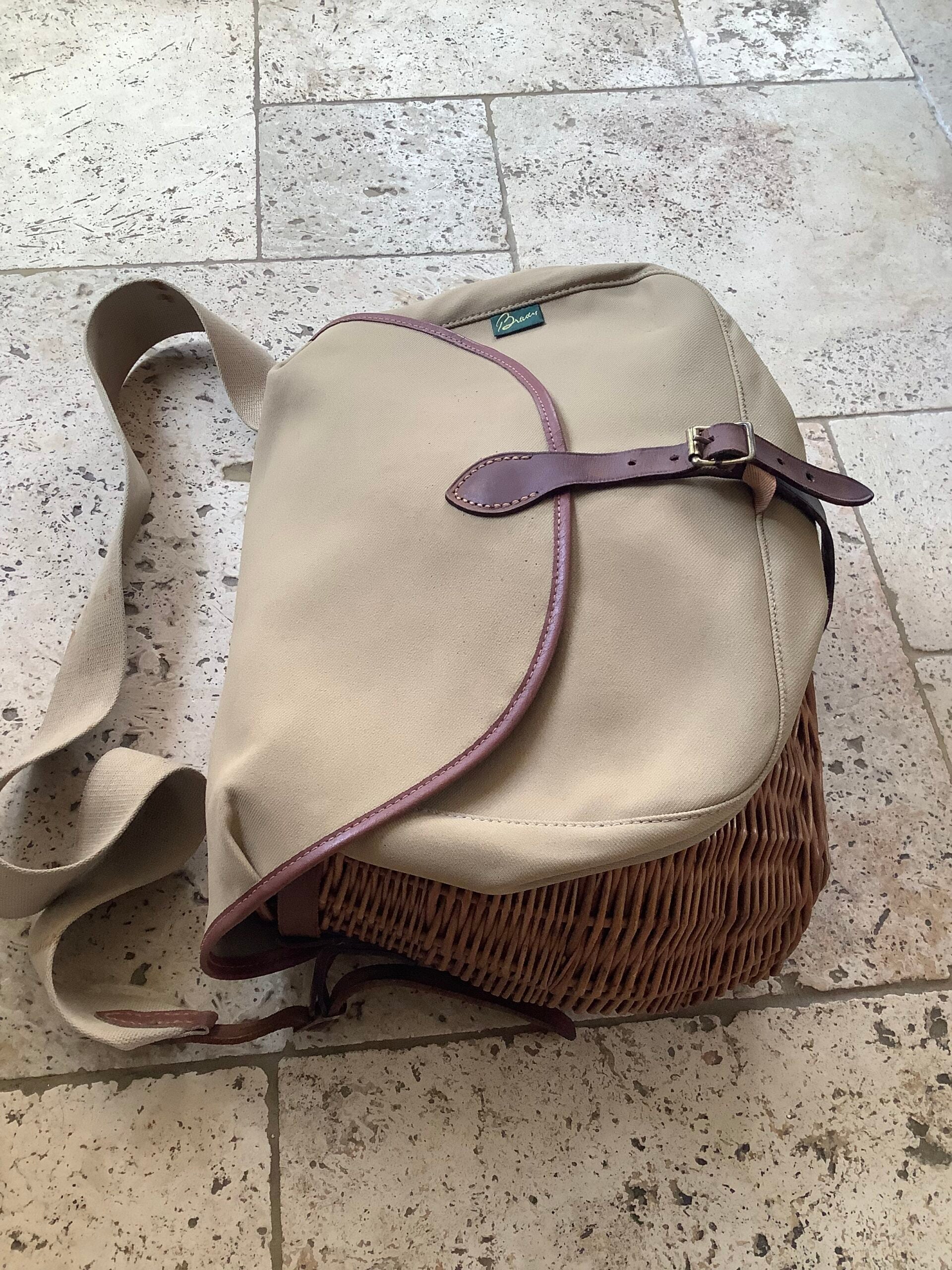 Vintage Brady Conway Fisherman’s Creel/Bag