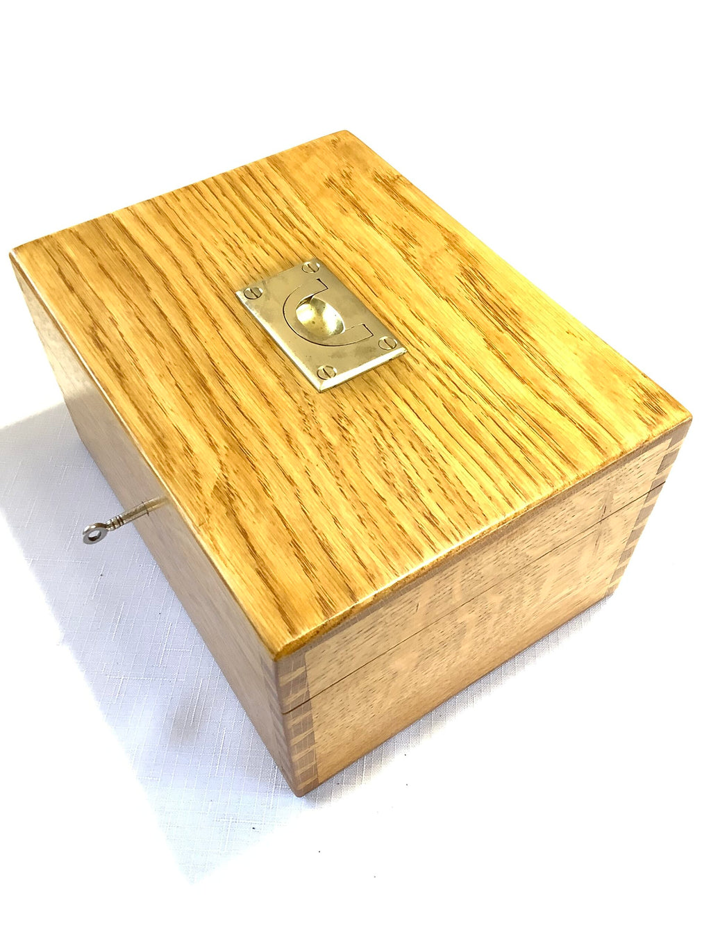 Highest Quality PETER LOAM Hand Crafted Solid Oak Cabinet with Leather Case Salmon Fly Case + Fully Dressed Traditional Classic Salmon Flies