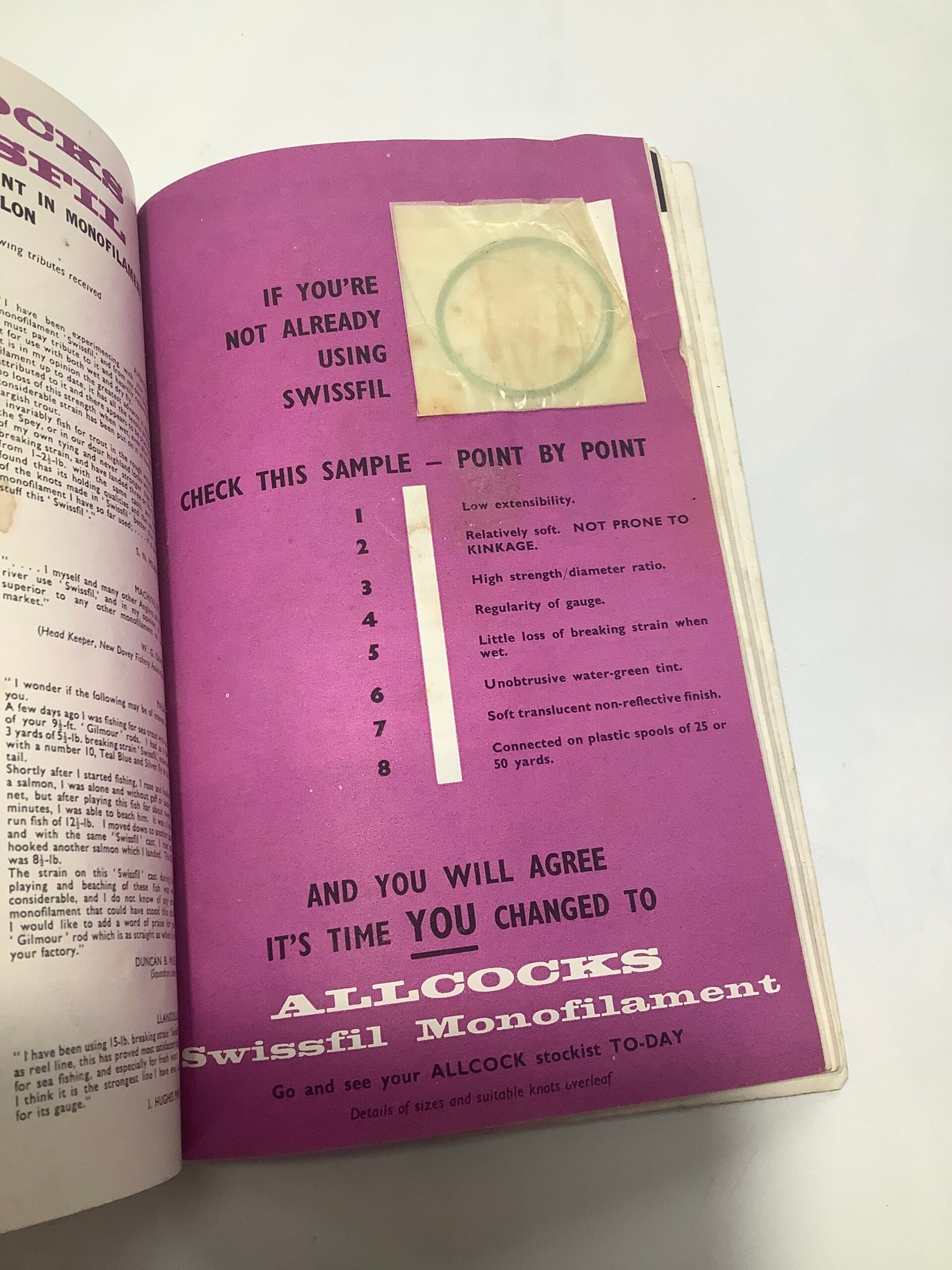 Allcocks Co 1957 Anglers GuideCatalogue