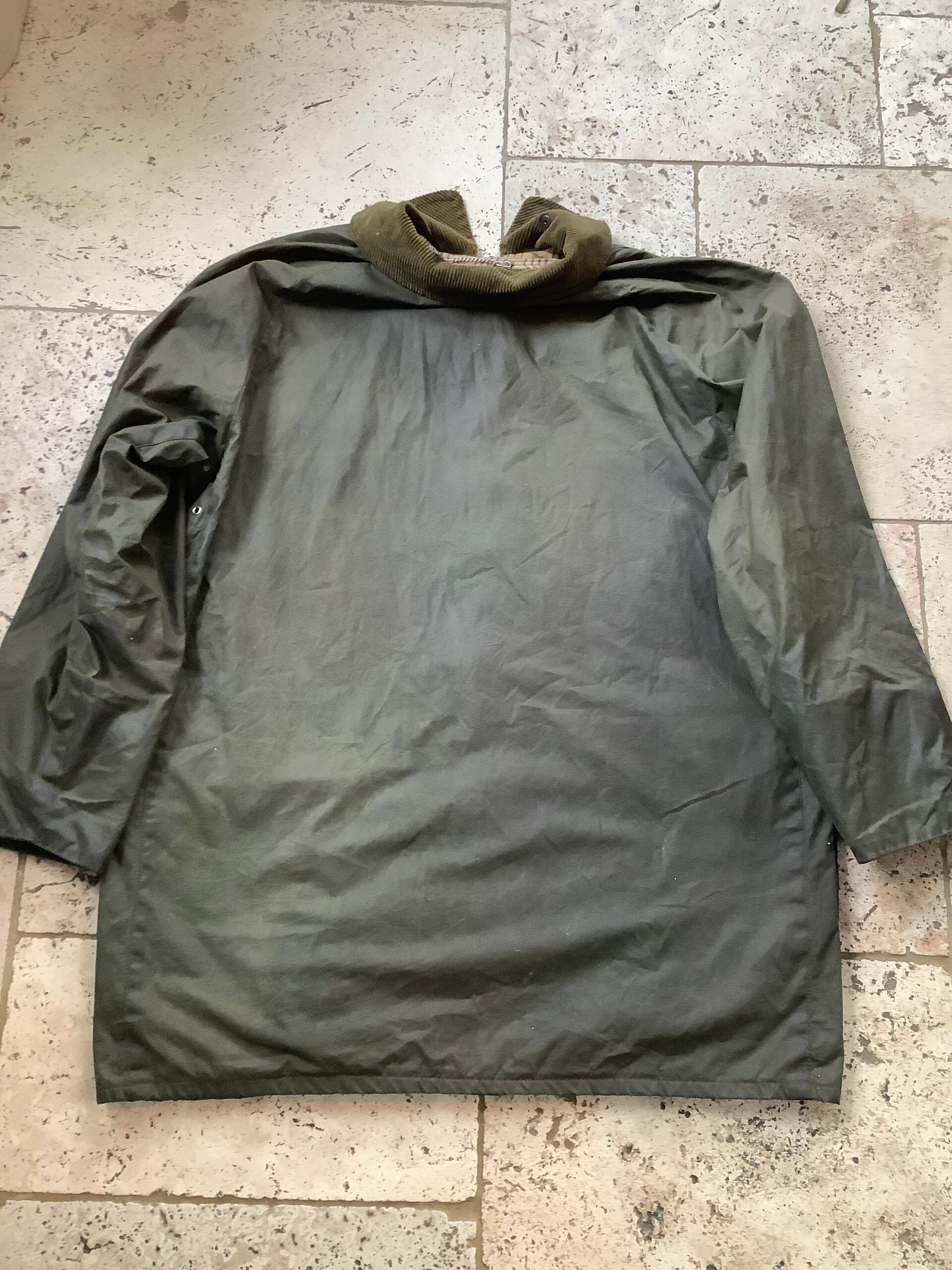 Vintage Hardy Bros 3/4 Length Wax Jacket