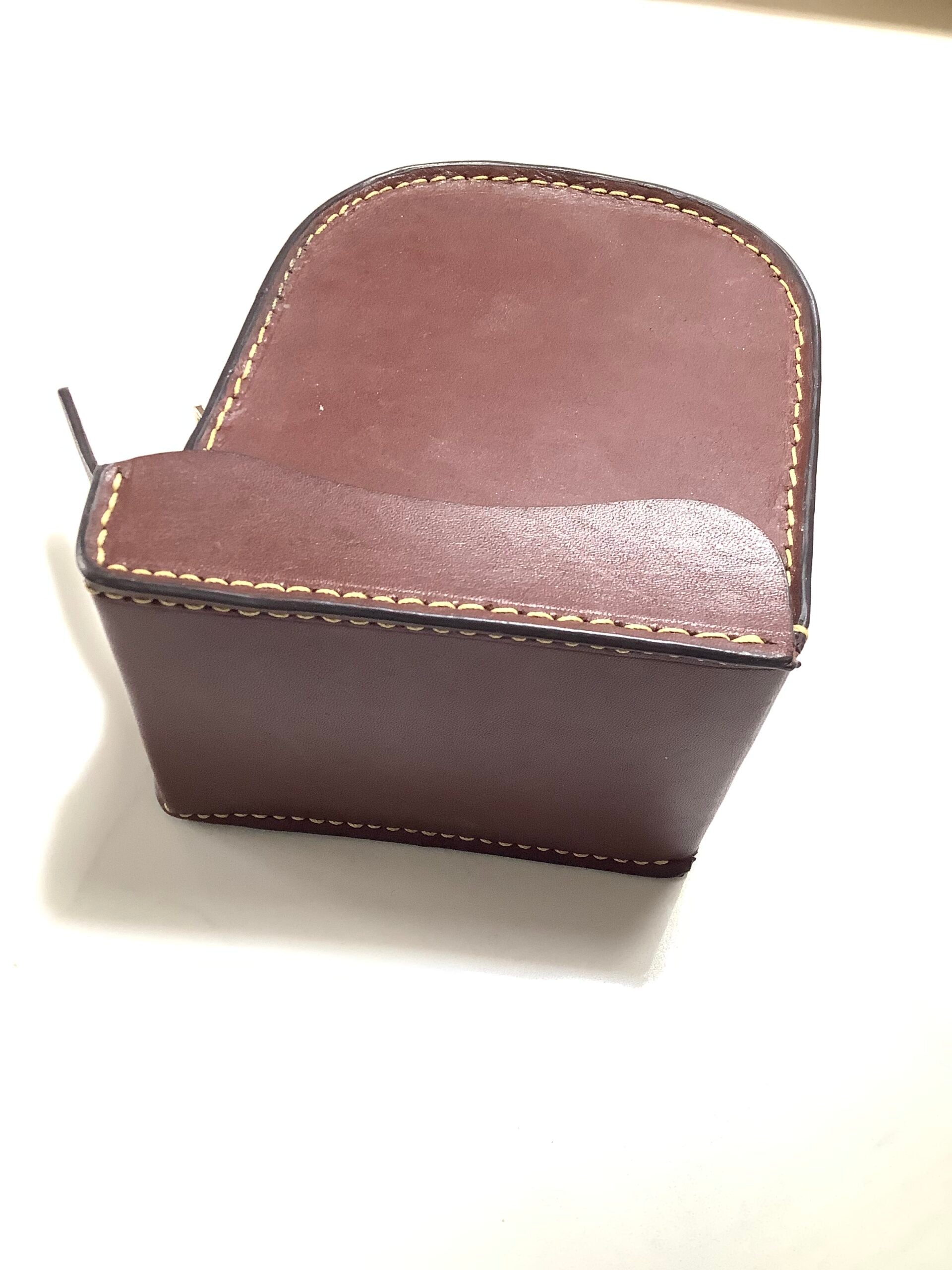 Rare Garry Mills Block Leather Reel case