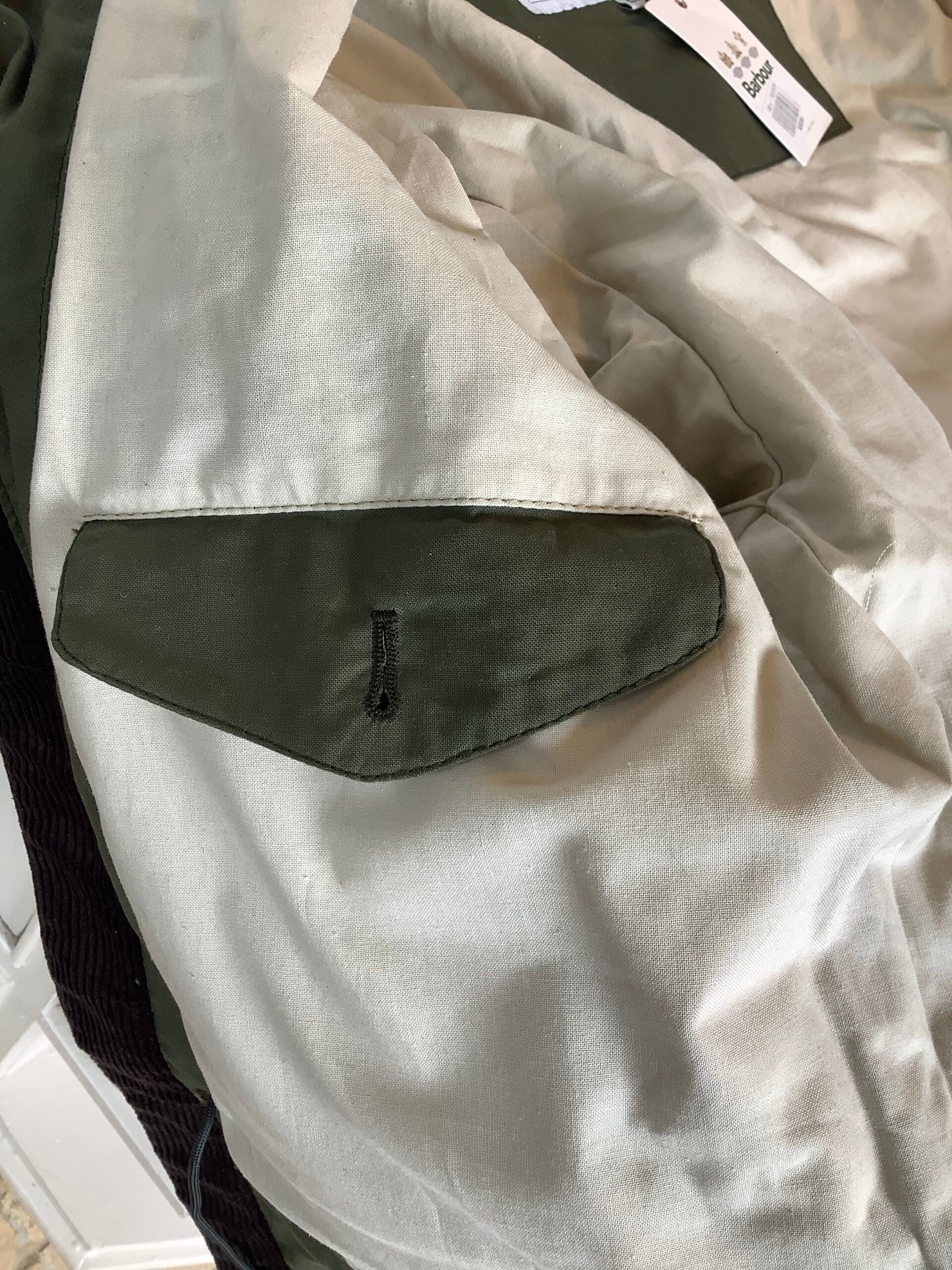 Brand New Barbour Endurance Jacket Sage Green