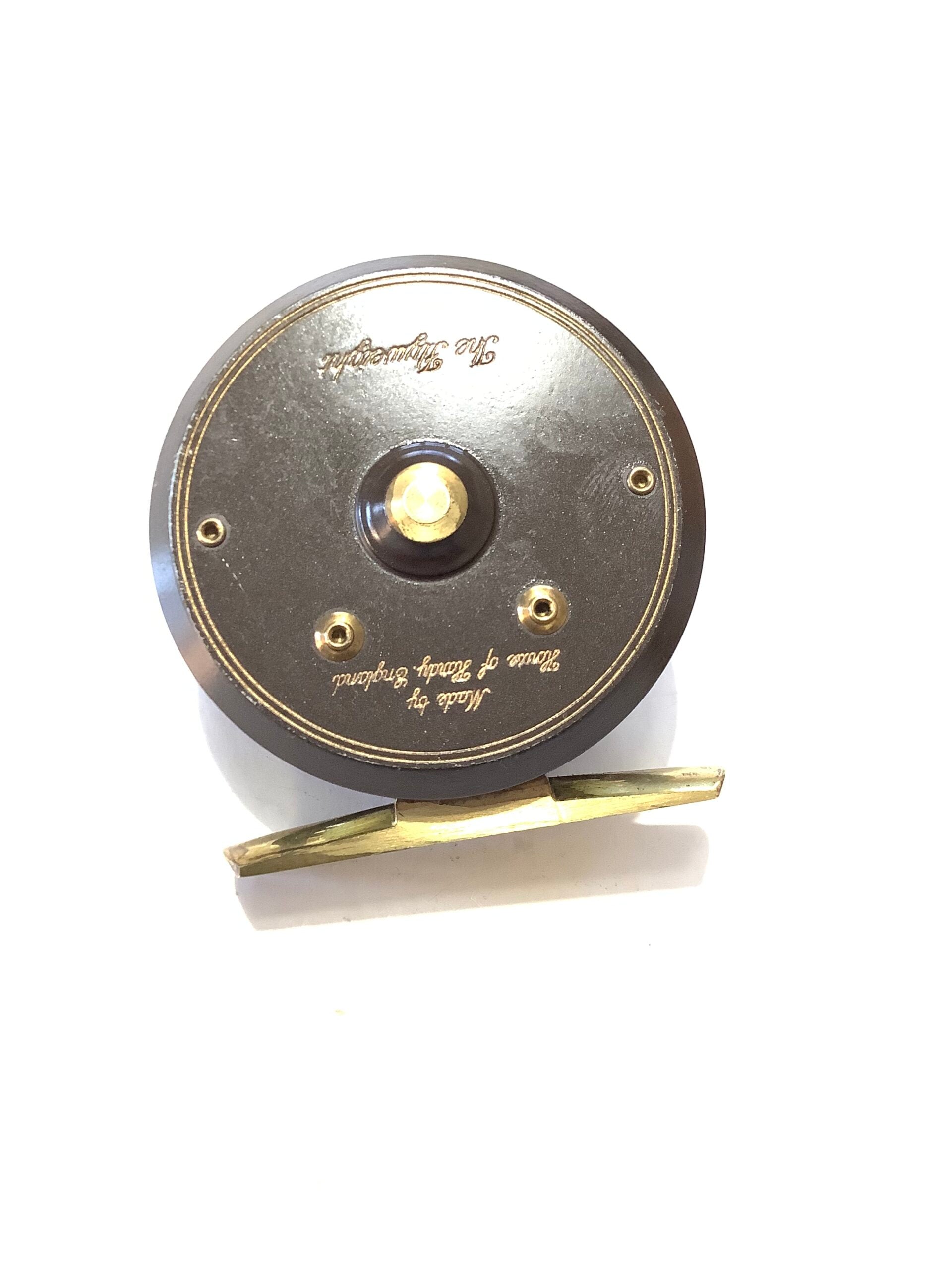 Vintage Hardy Bros GOLDEN FLYWEIGHT Fly Reel