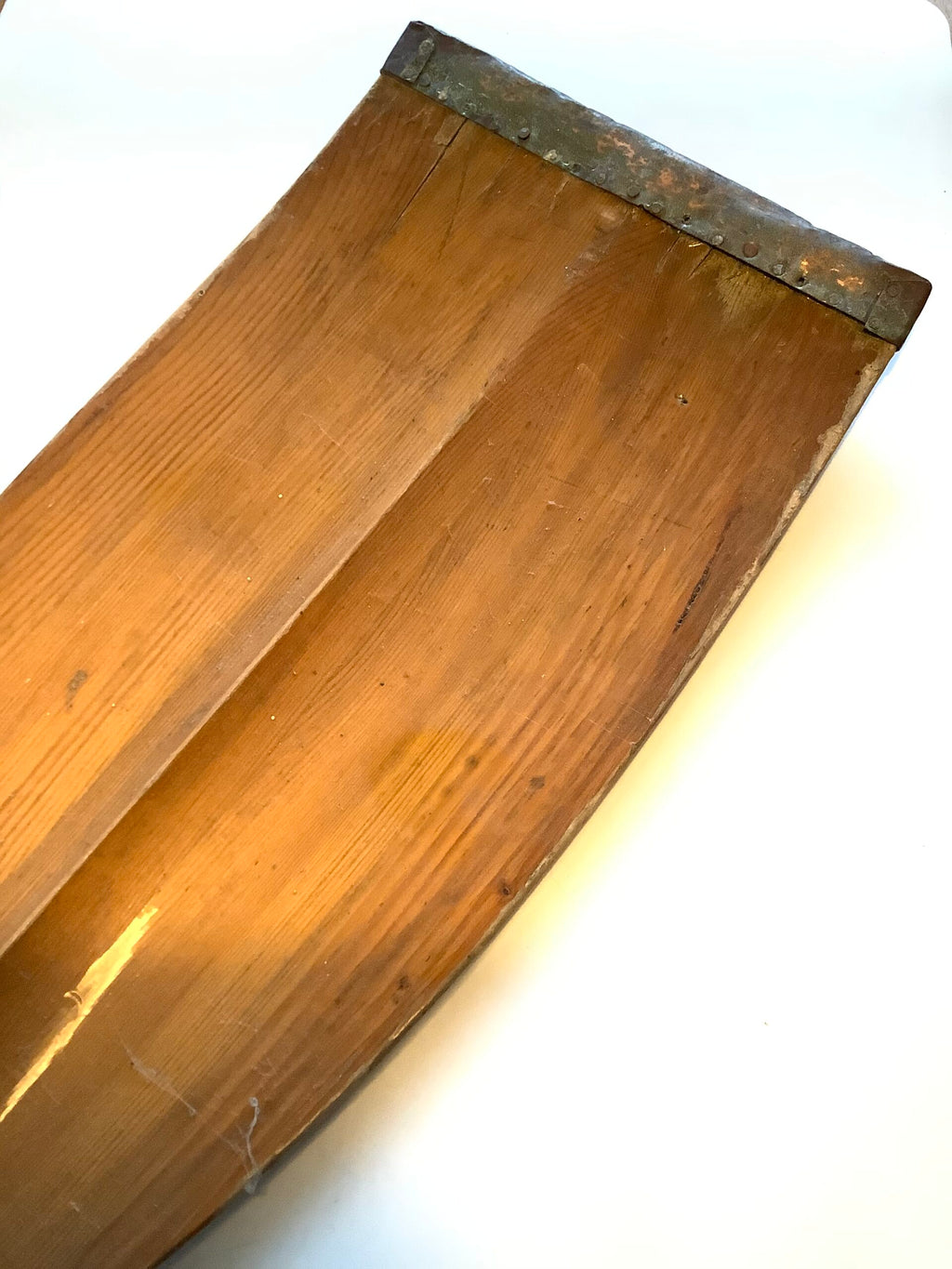 Antique Two piece detachable wooden canoe Paddle