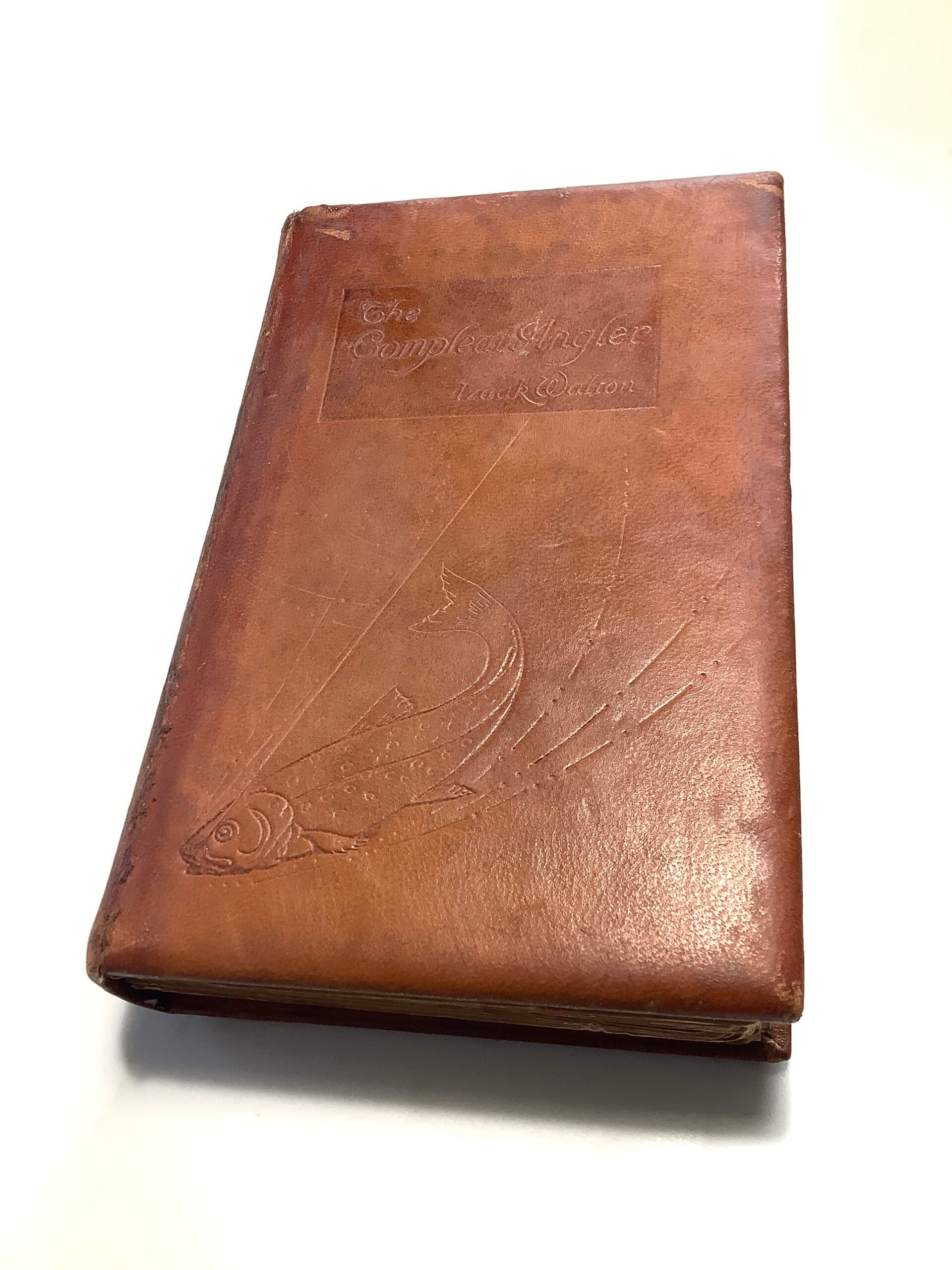 The Compleat Angler By Izaak Walton 1907 Leatherbound